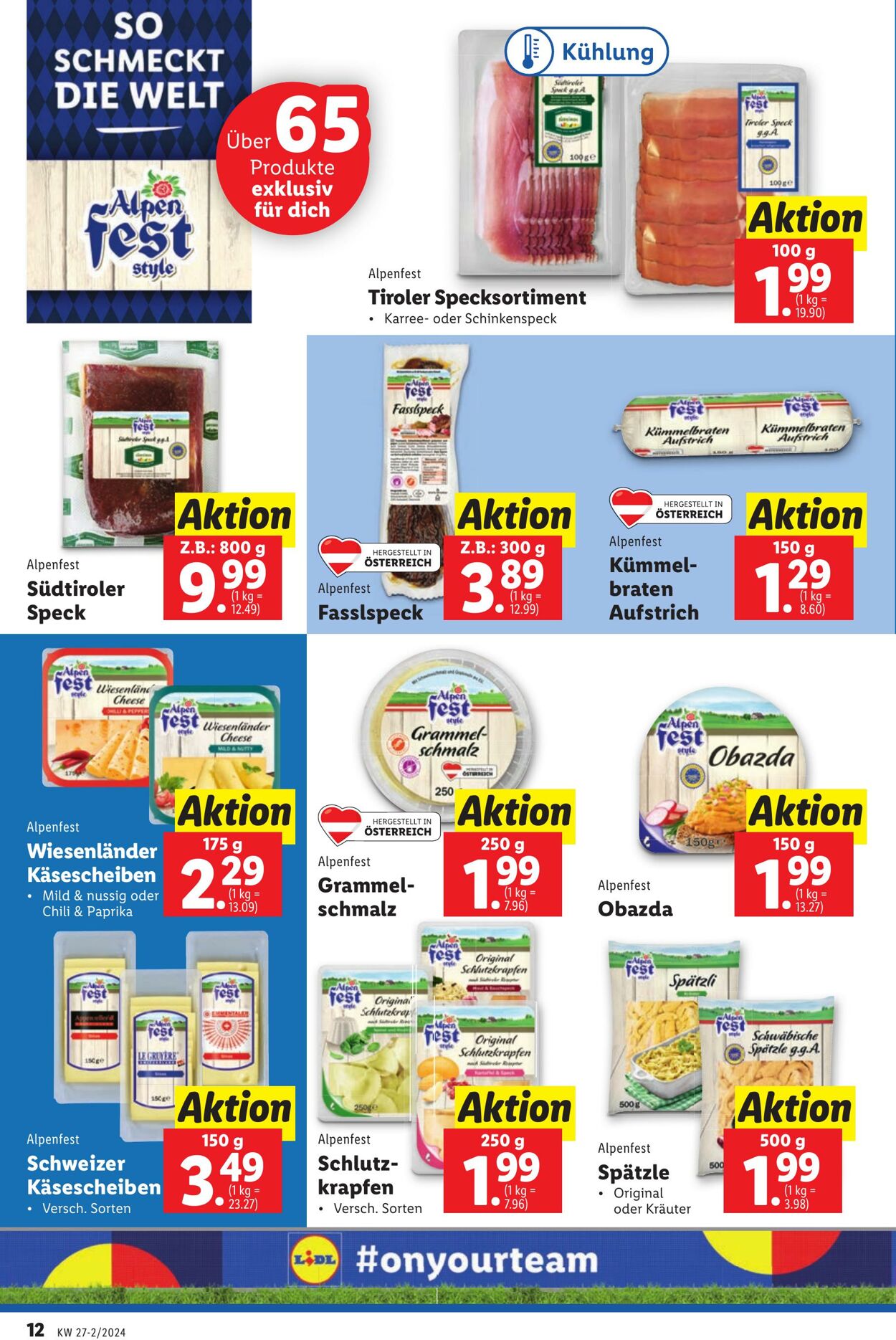 Prospekt Lidl 04.07.2024 - 10.07.2024