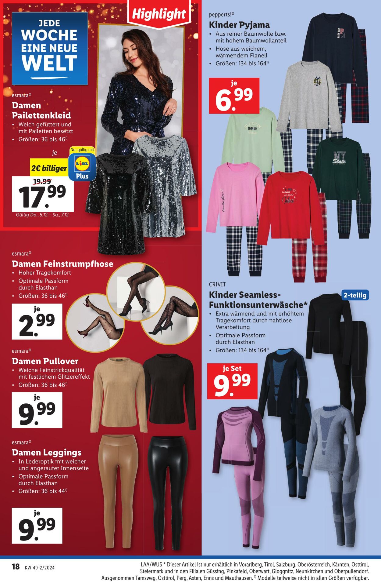 Prospekt Lidl 05.12.2024 - 11.12.2024