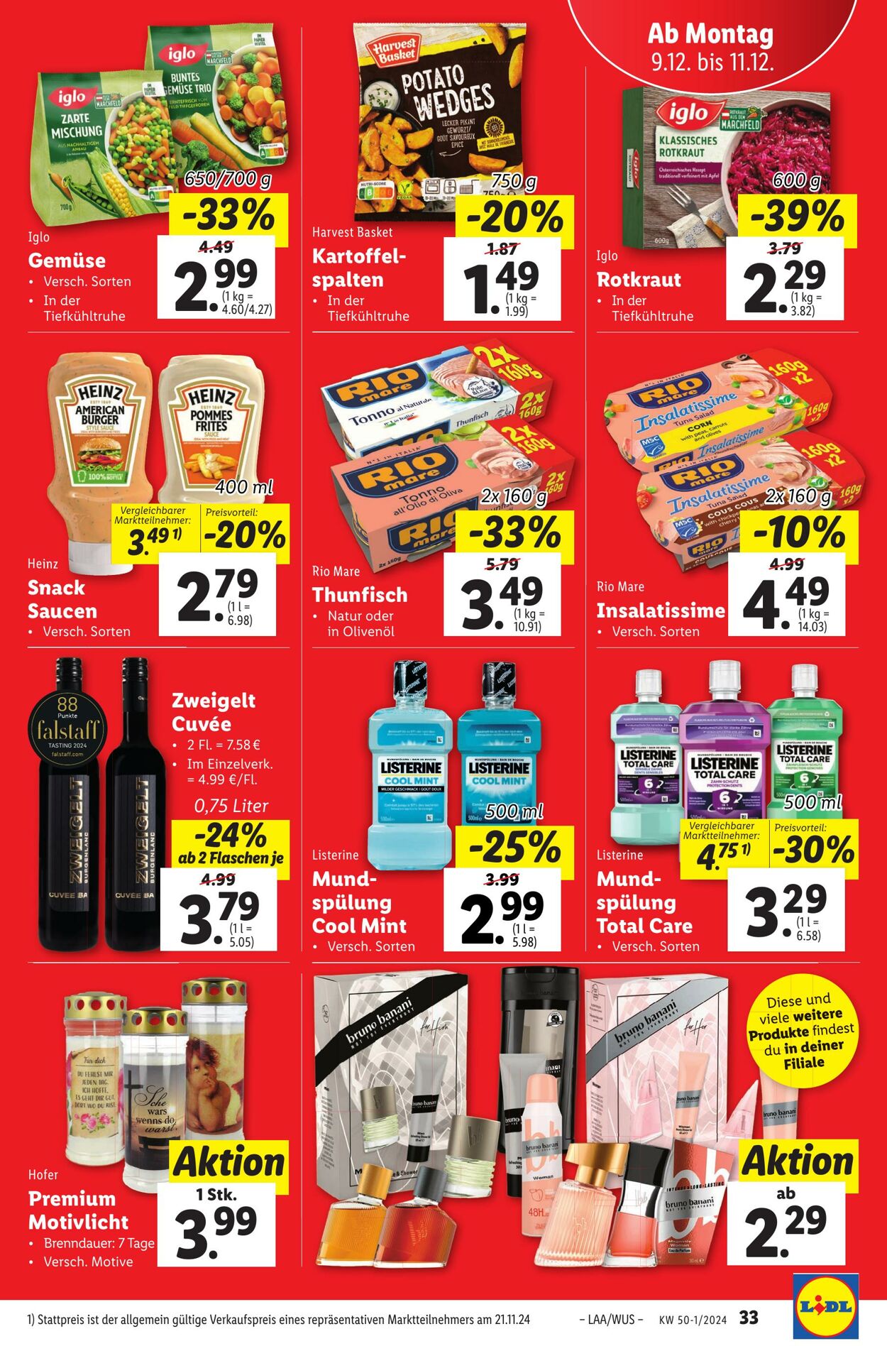 Prospekt Lidl 05.12.2024 - 11.12.2024