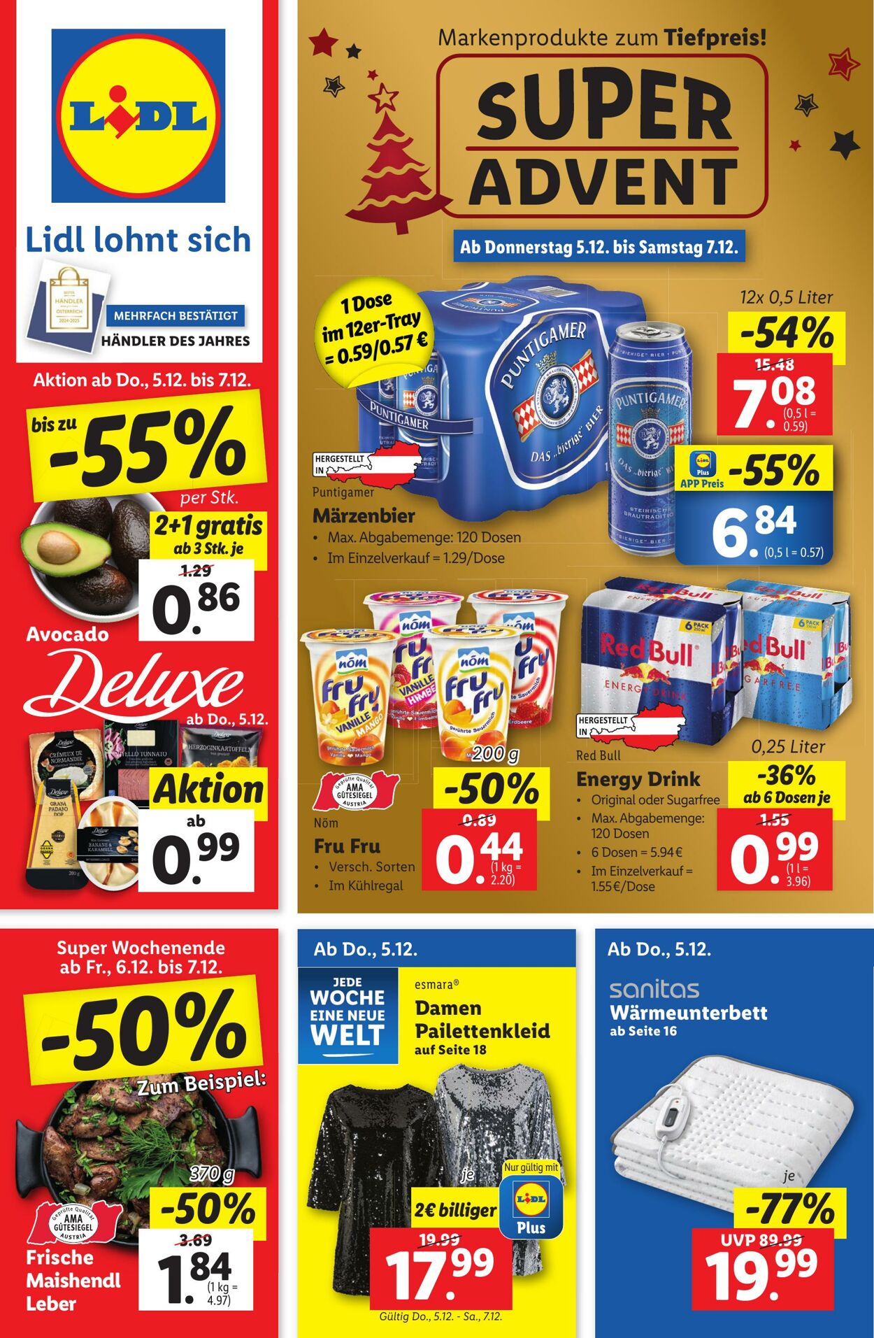 Prospekt Lidl 05.12.2024 - 11.12.2024