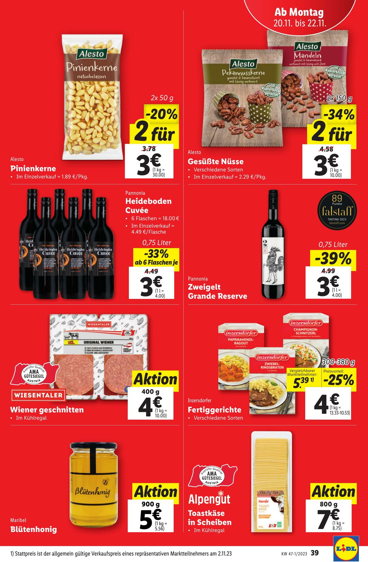 Prospekt Lidl 16.11.2023 - 18.11.2023