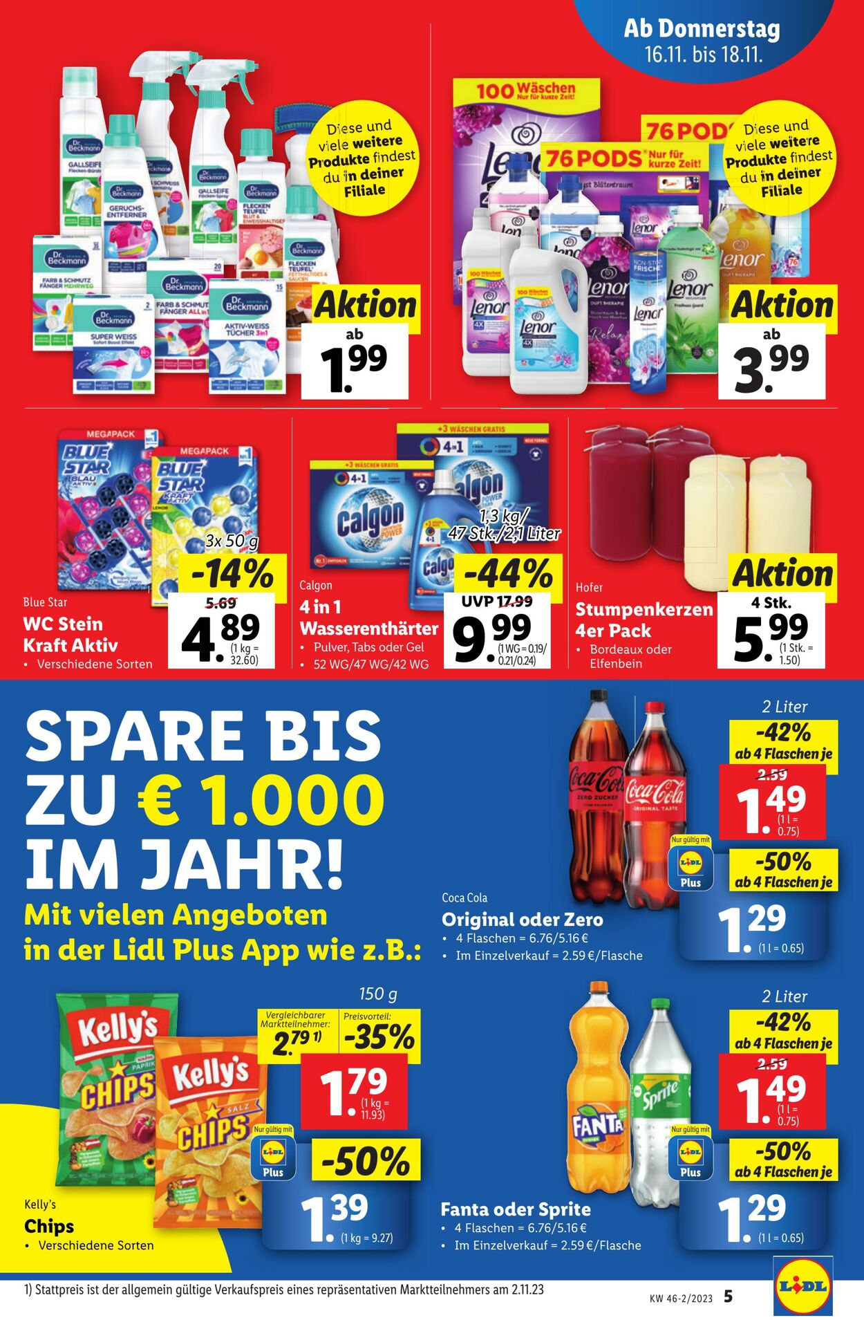 Prospekt Lidl 16.11.2023 - 18.11.2023