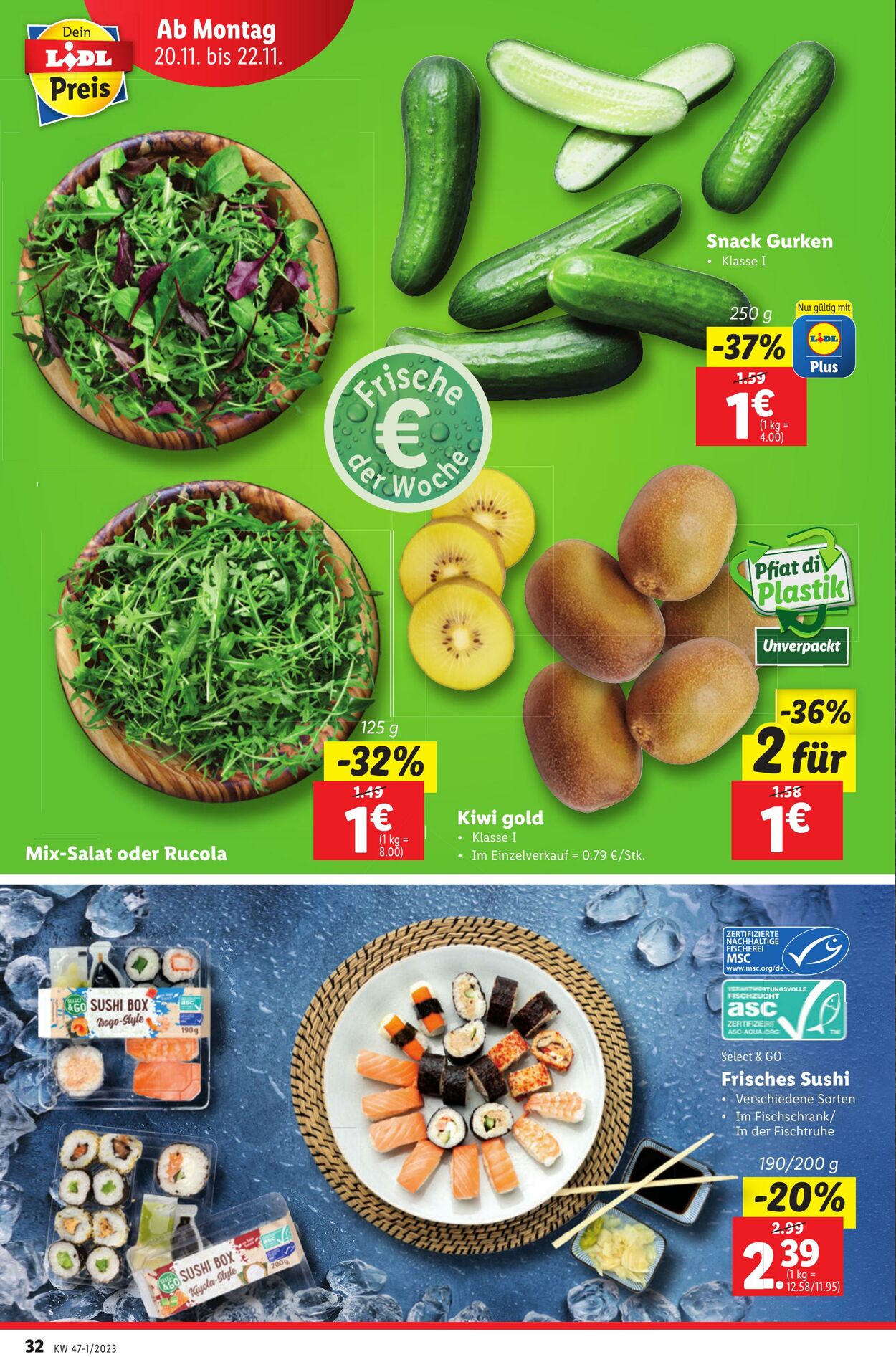 Prospekt Lidl 16.11.2023 - 18.11.2023