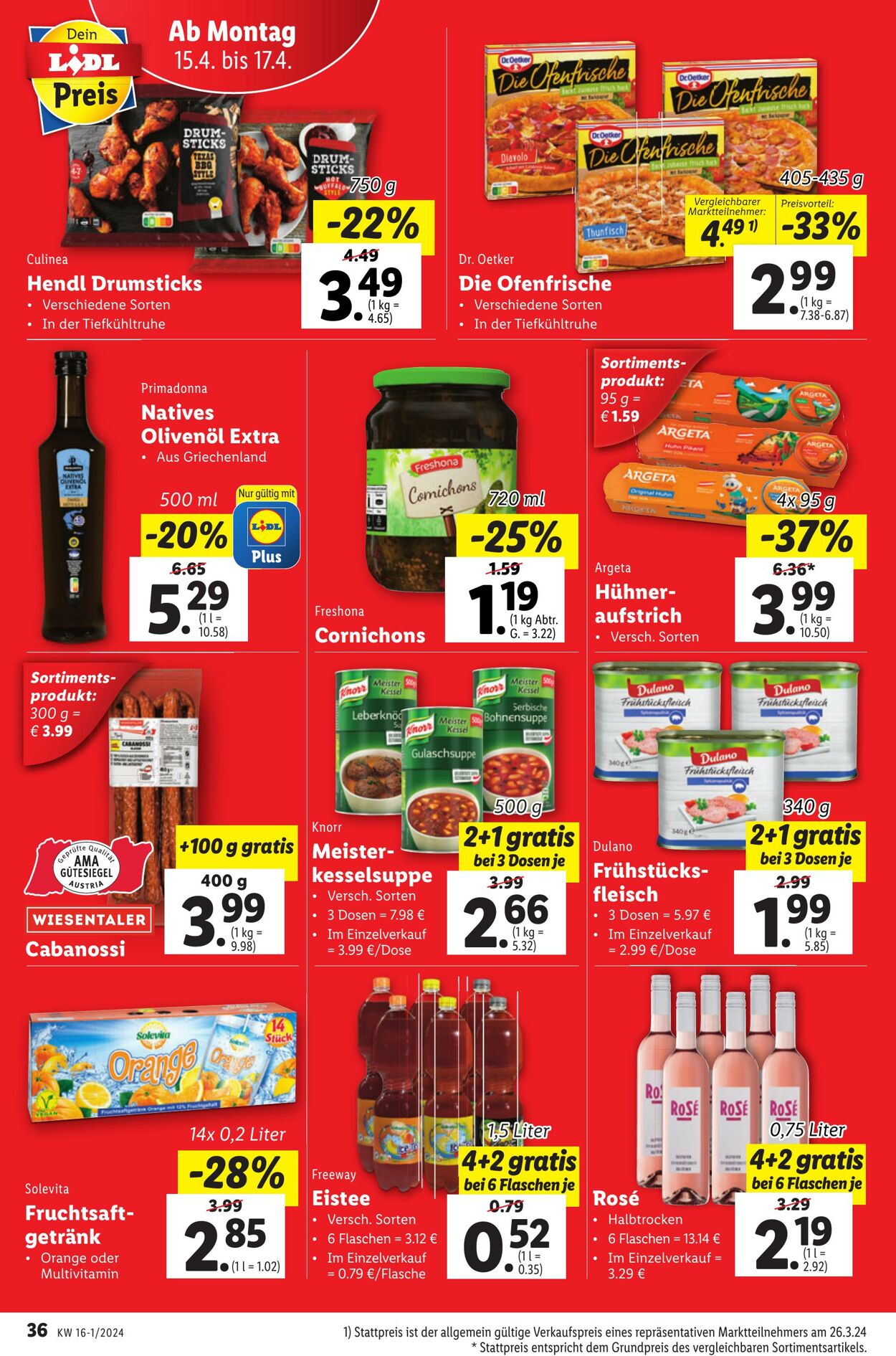 Prospekt Lidl 11.04.2024 - 17.04.2024