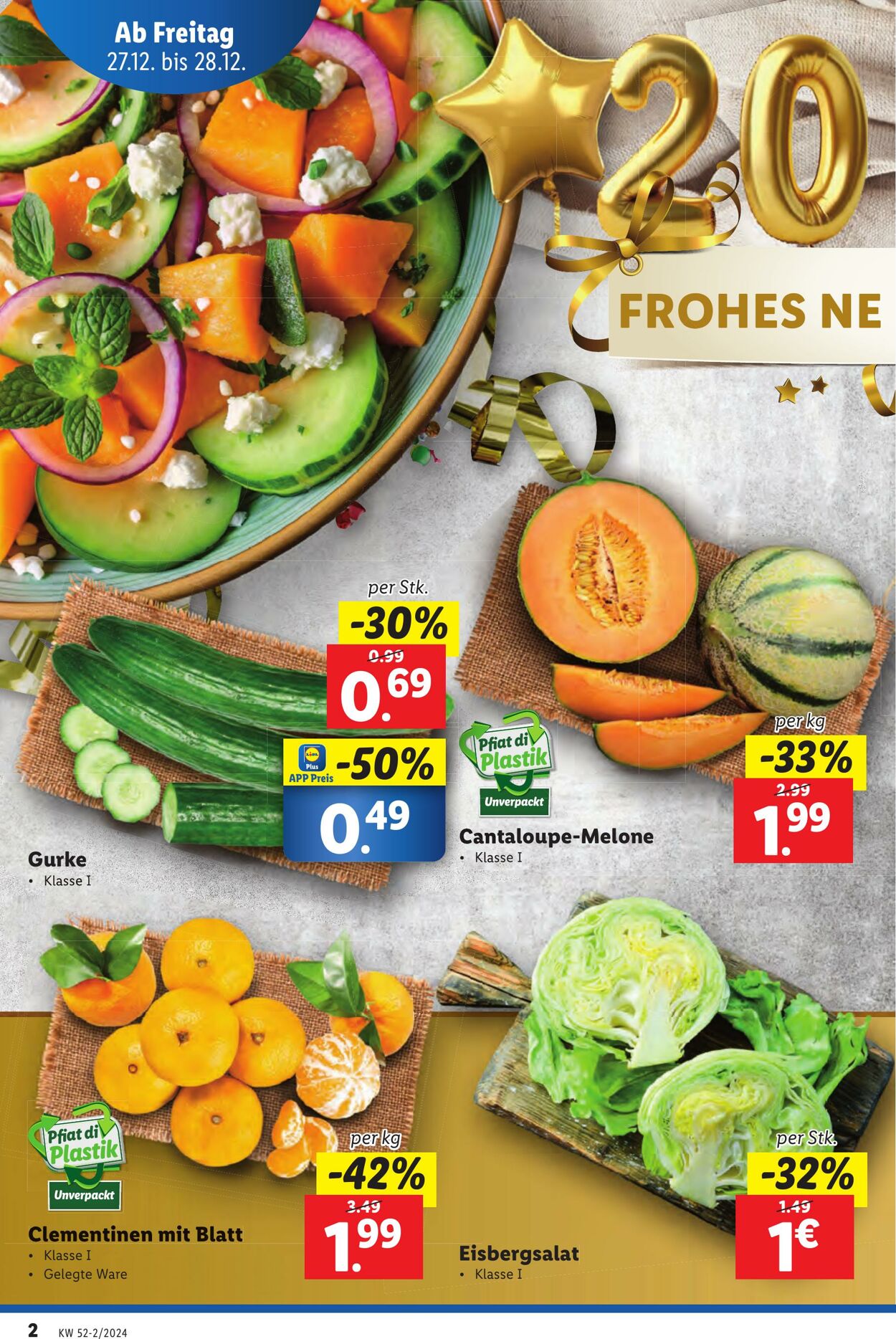 Prospekt Lidl 19.12.2024 - 24.12.2024