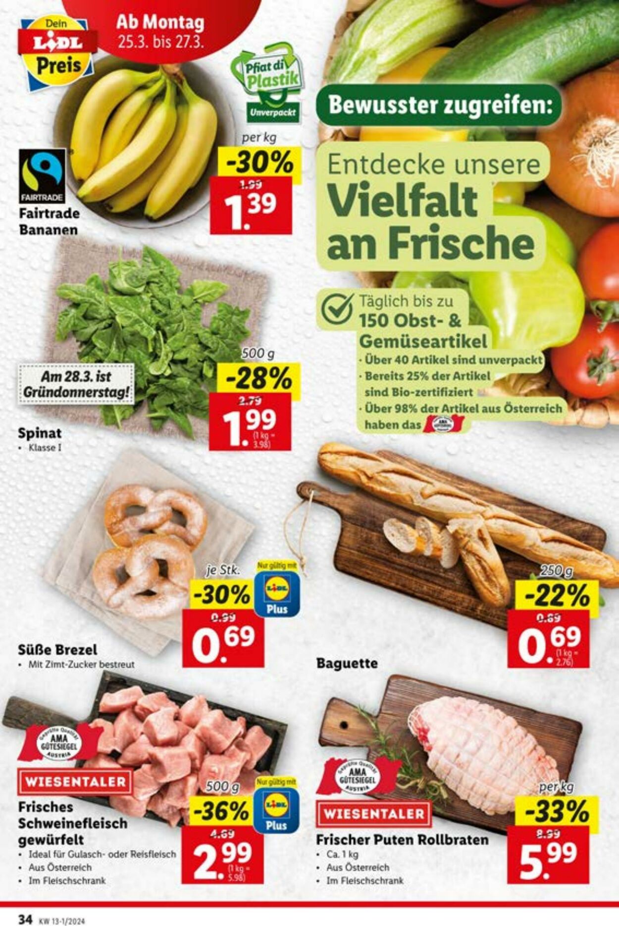 Prospekt Lidl 21.03.2024 - 27.03.2024