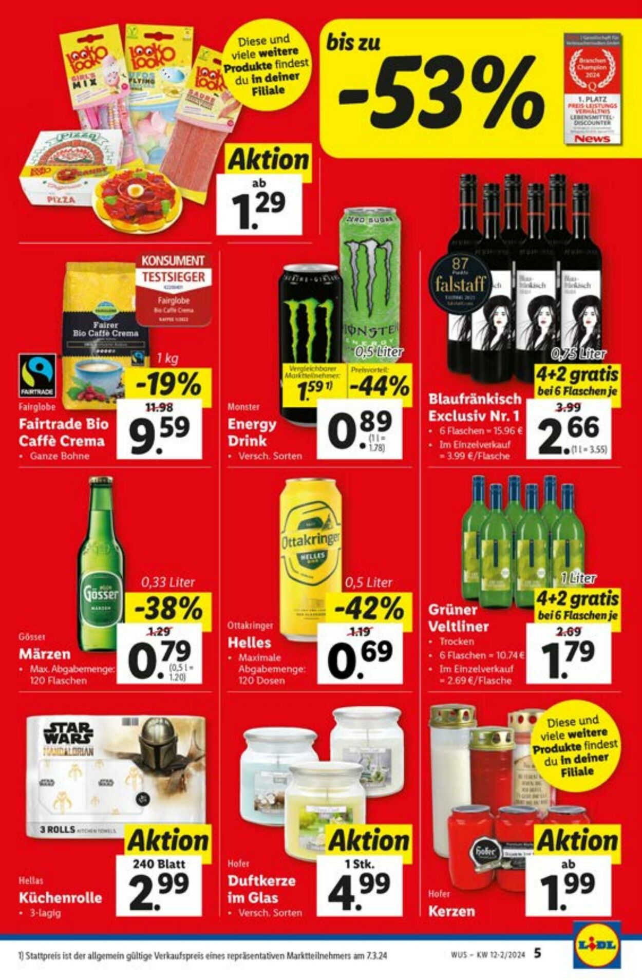 Prospekt Lidl 21.03.2024 - 27.03.2024