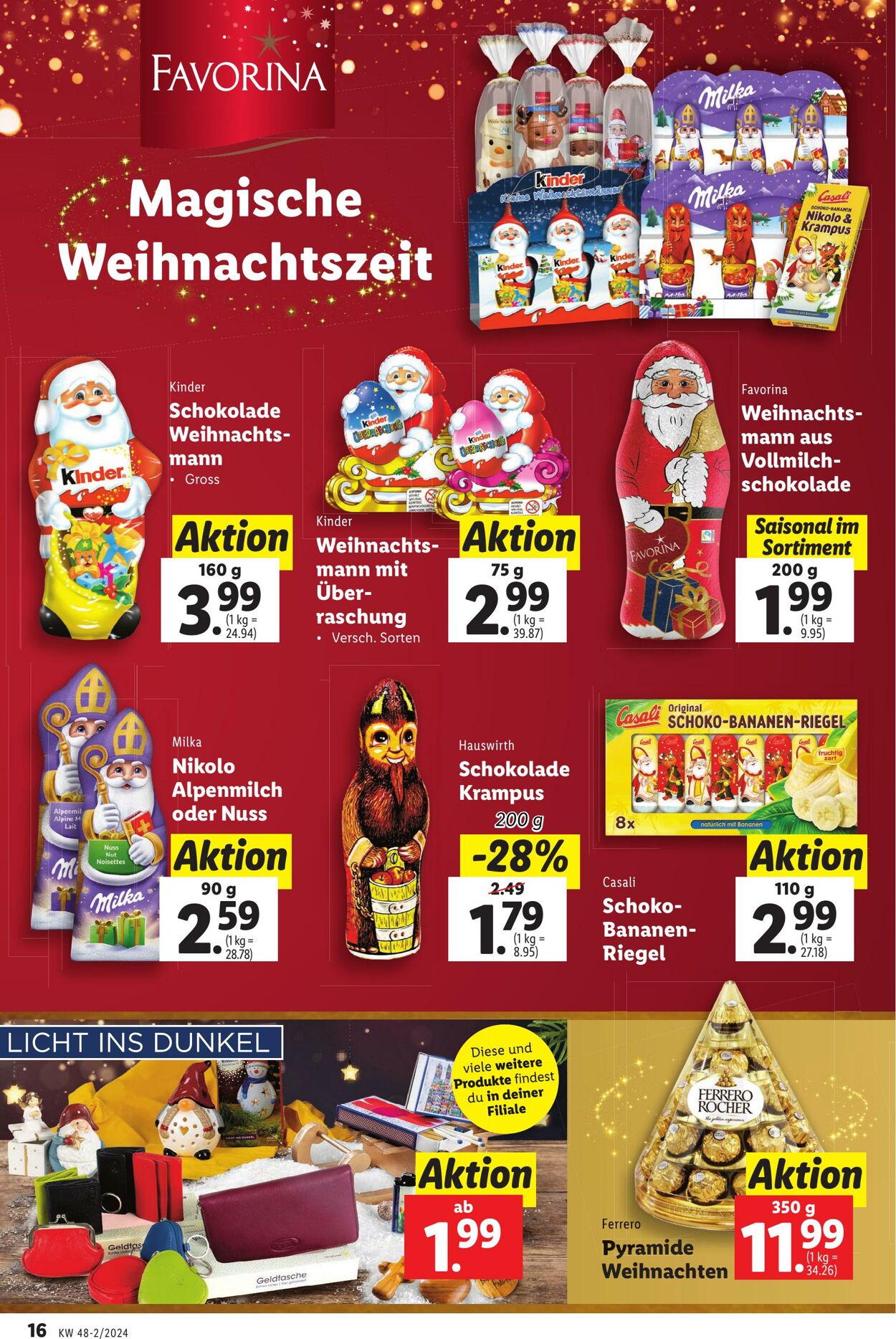 Prospekt Lidl 28.11.2024 - 04.12.2024