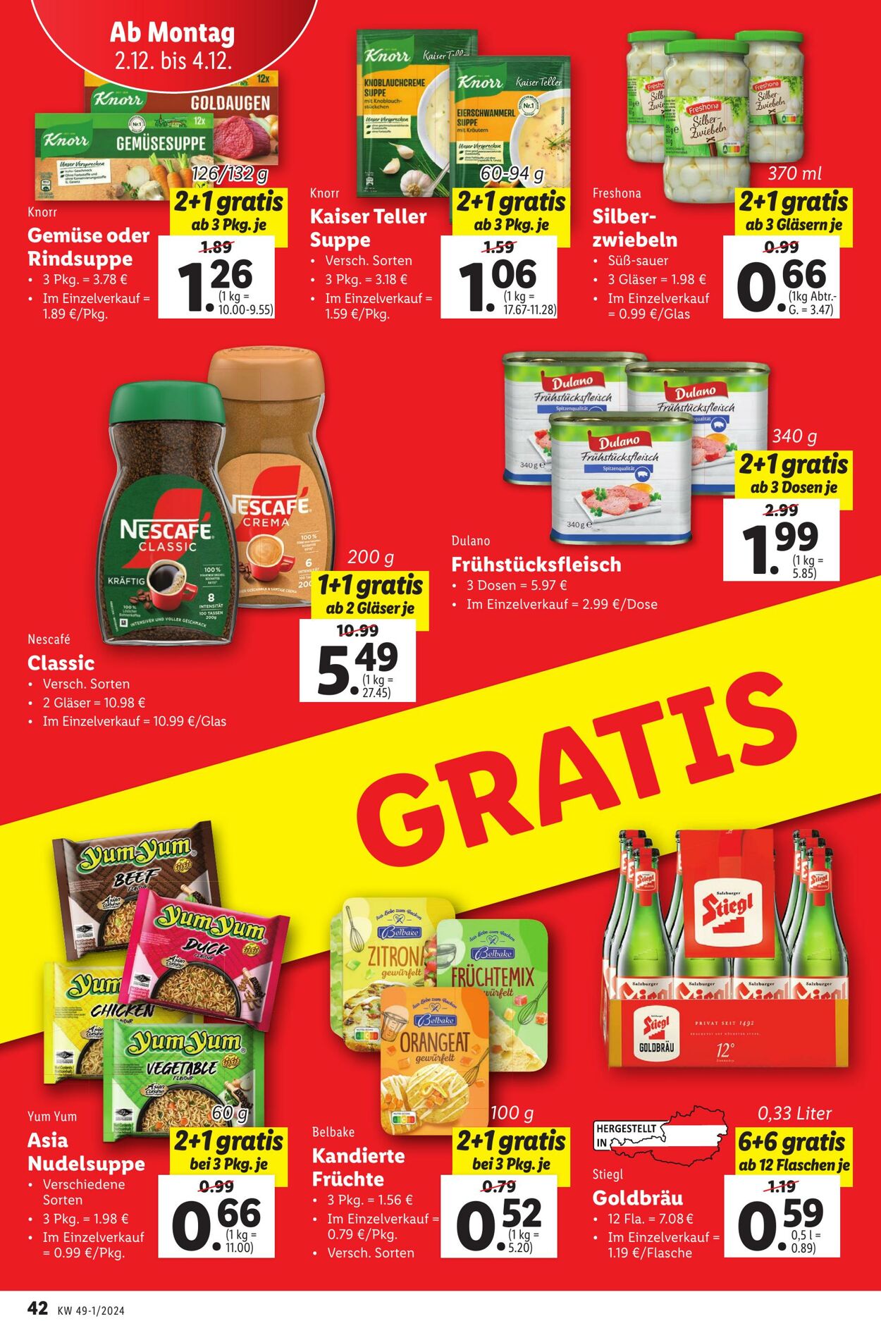 Prospekt Lidl 28.11.2024 - 04.12.2024