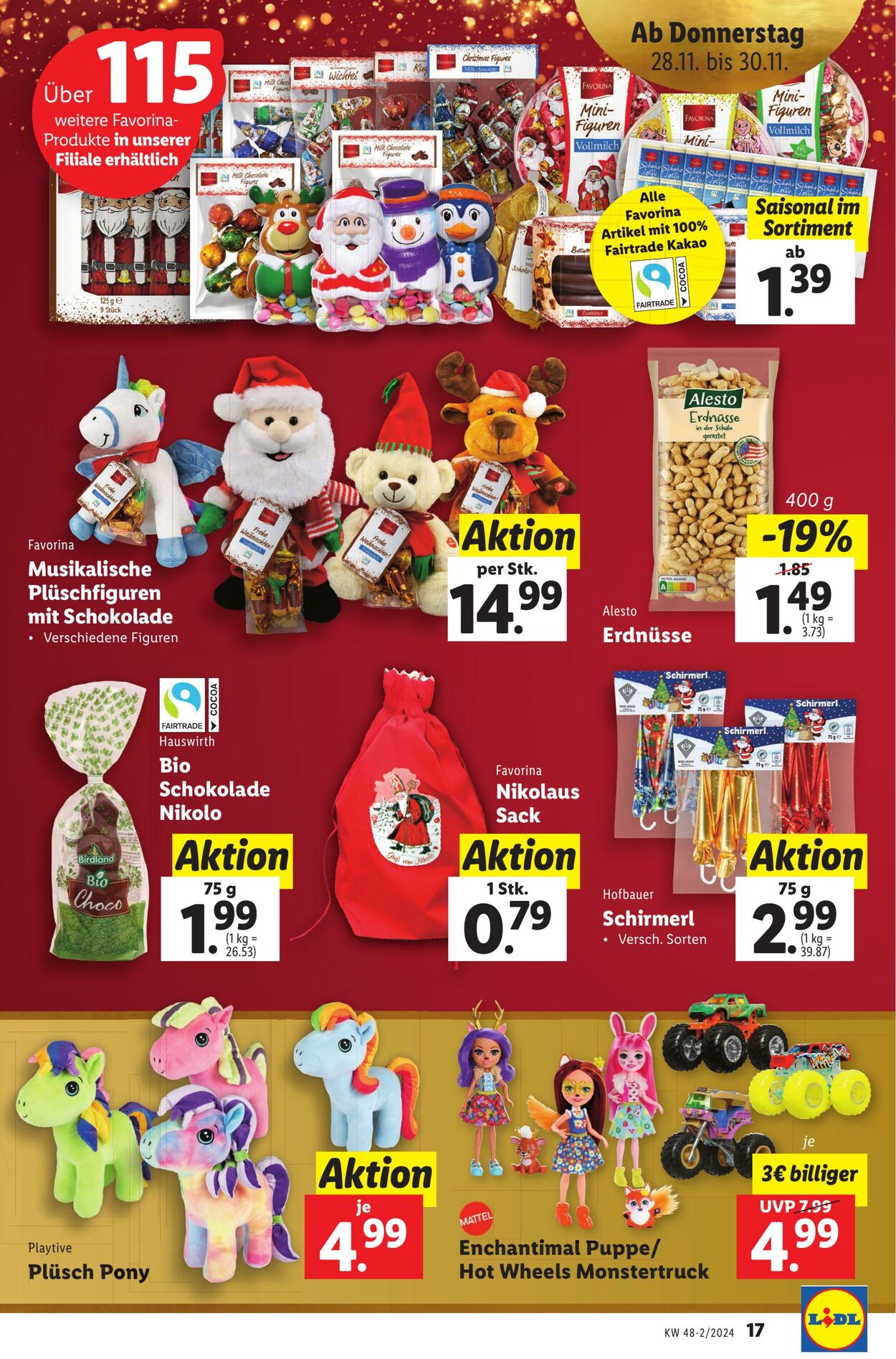 Prospekt Lidl 28.11.2024 - 04.12.2024