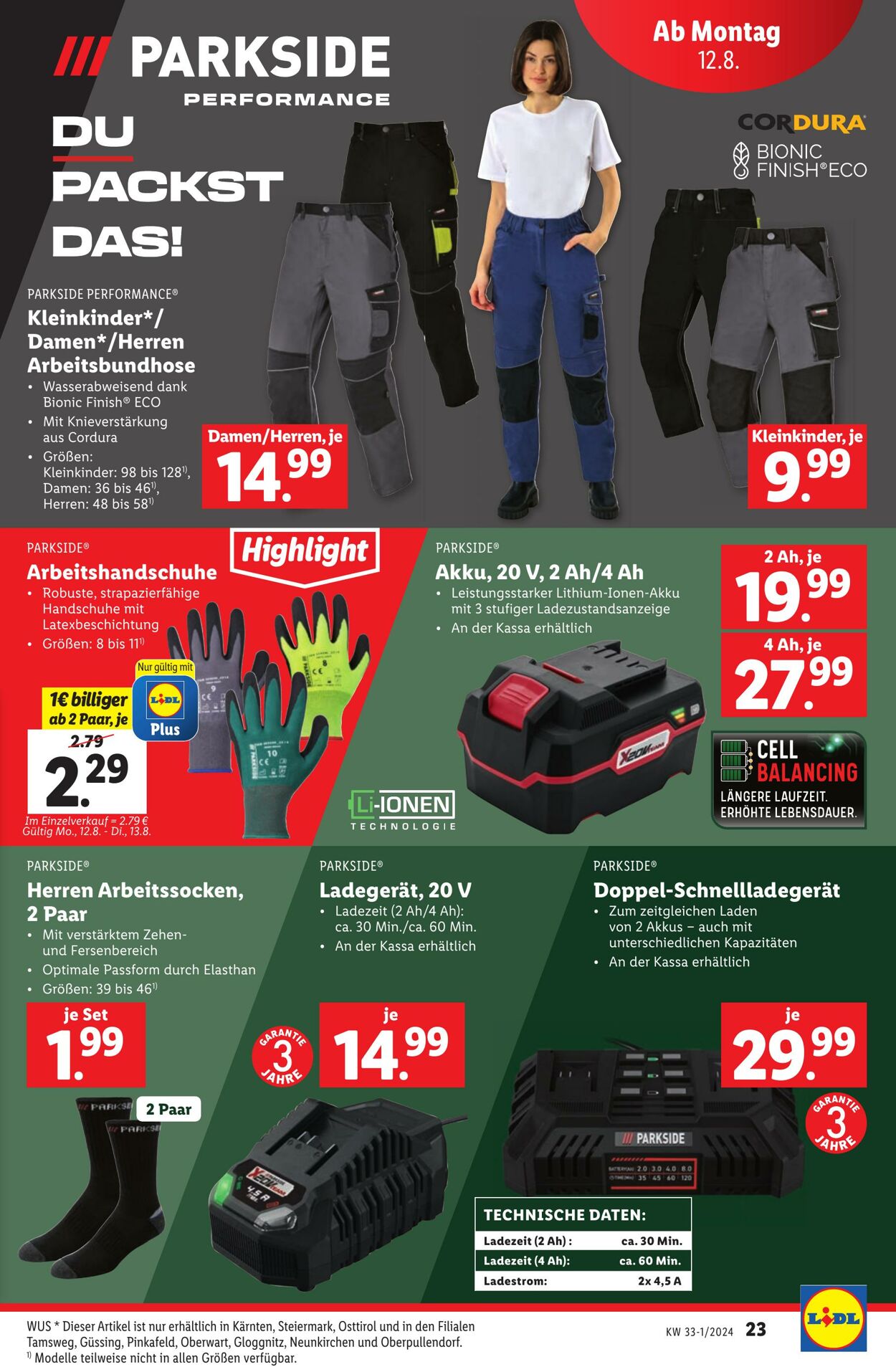 Prospekt Lidl 08.08.2024 - 14.08.2024
