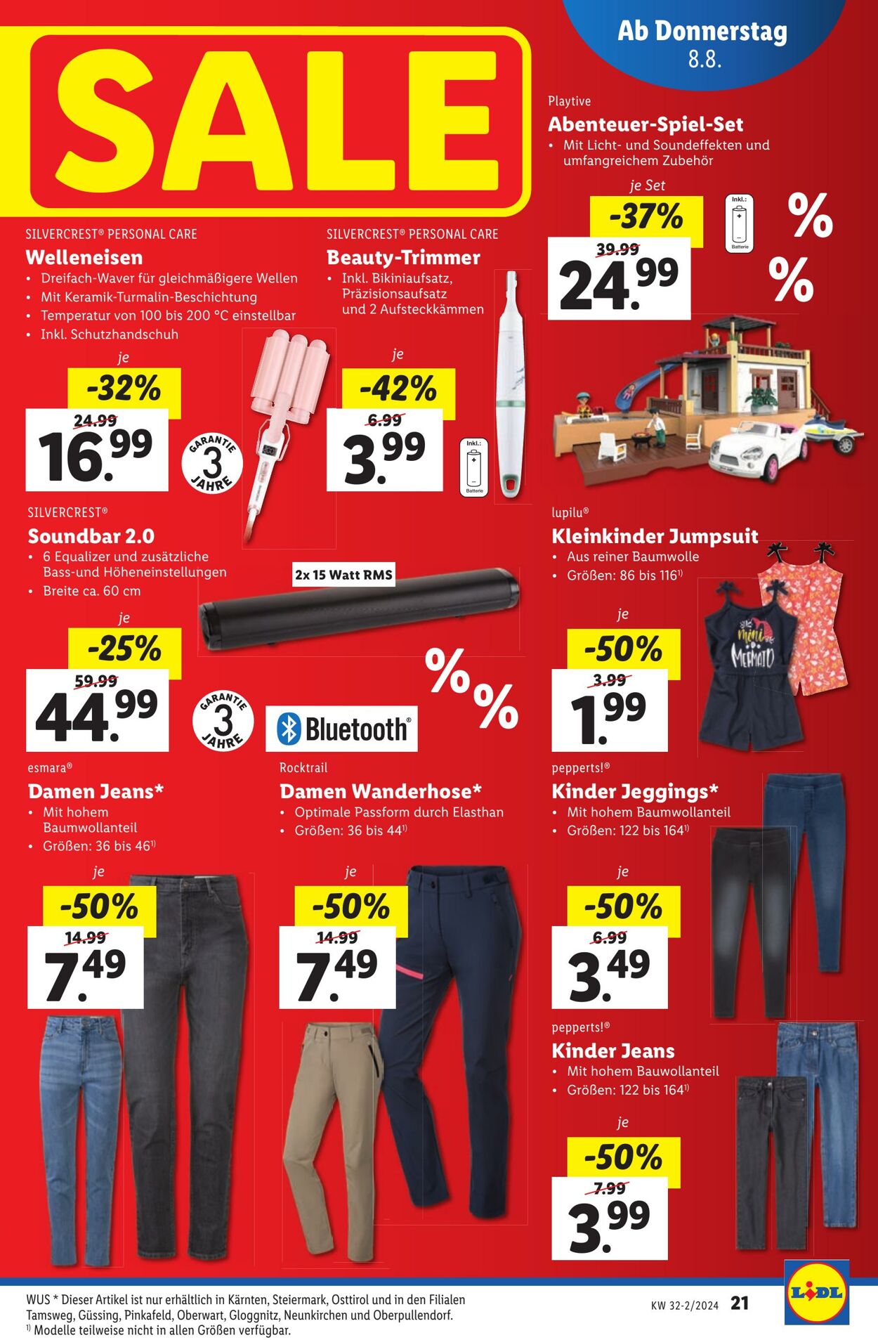 Prospekt Lidl 08.08.2024 - 14.08.2024