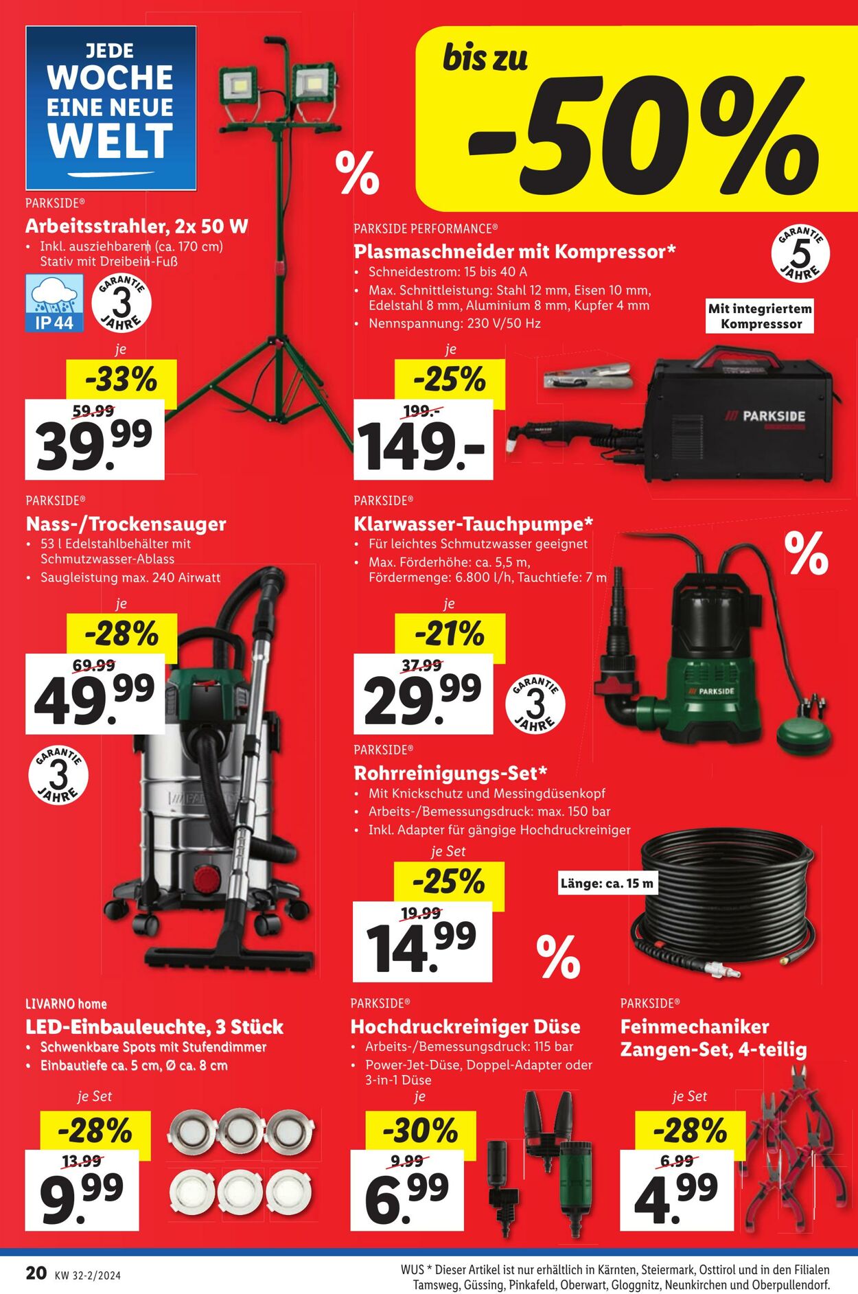 Prospekt Lidl 08.08.2024 - 14.08.2024
