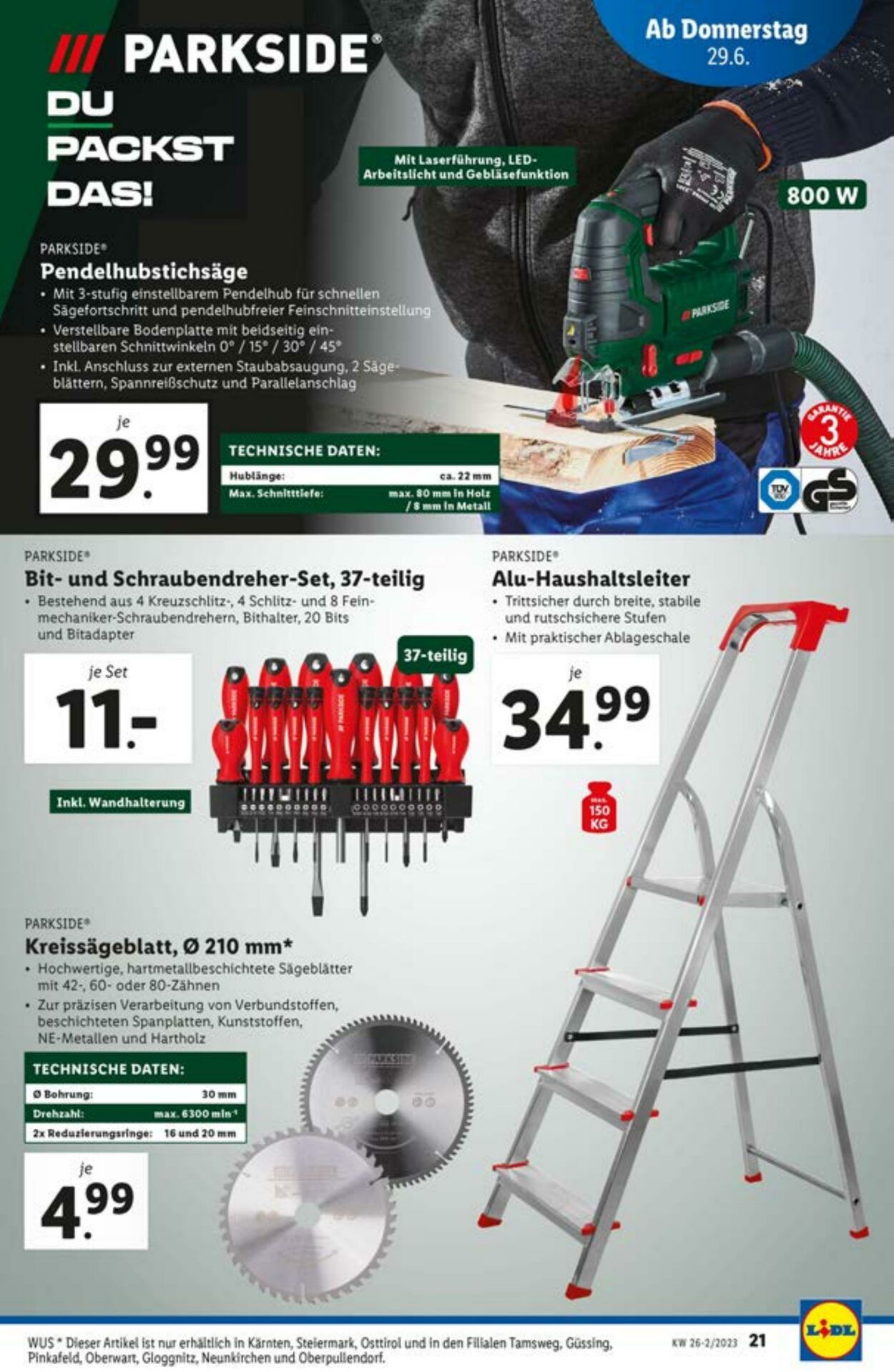 Prospekt Lidl 29.06.2023 - 05.07.2023