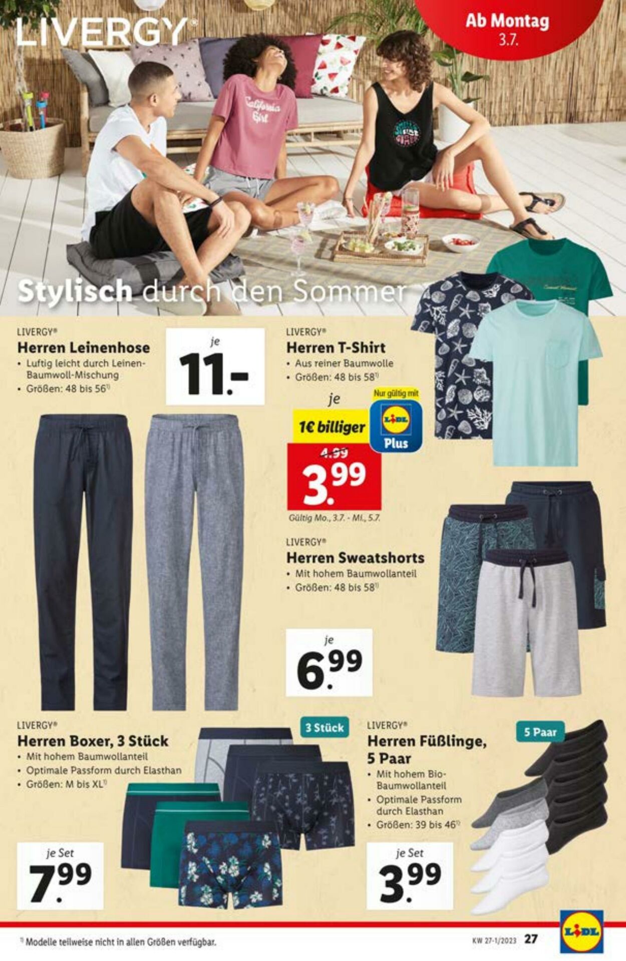 Prospekt Lidl 29.06.2023 - 05.07.2023