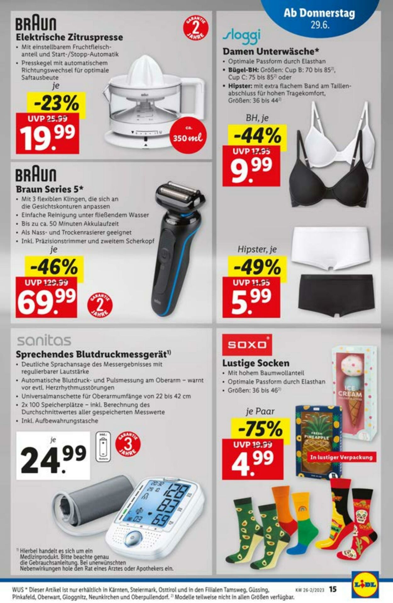 Prospekt Lidl 29.06.2023 - 05.07.2023