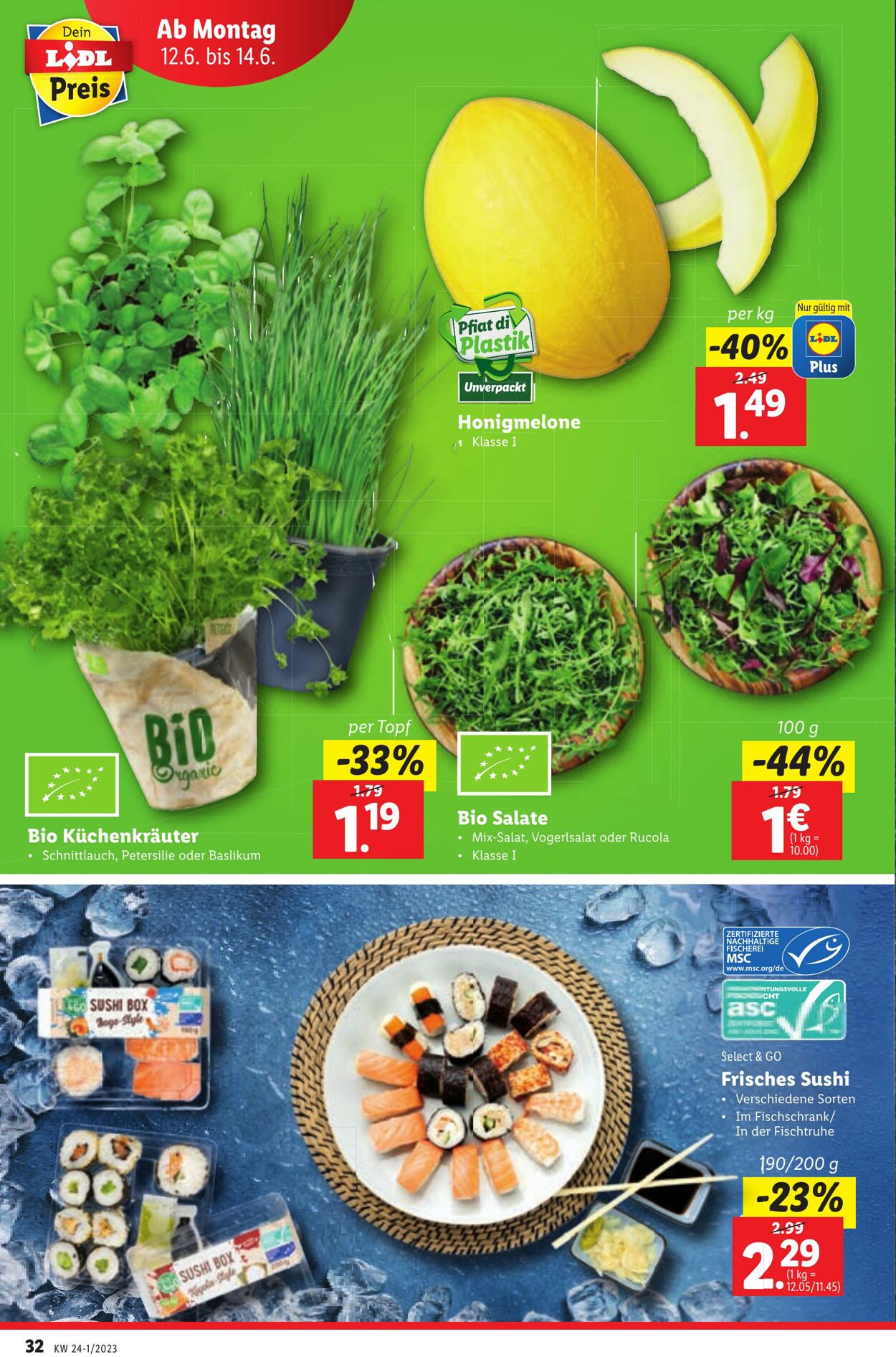 Prospekt Lidl 07.06.2023 - 14.06.2023