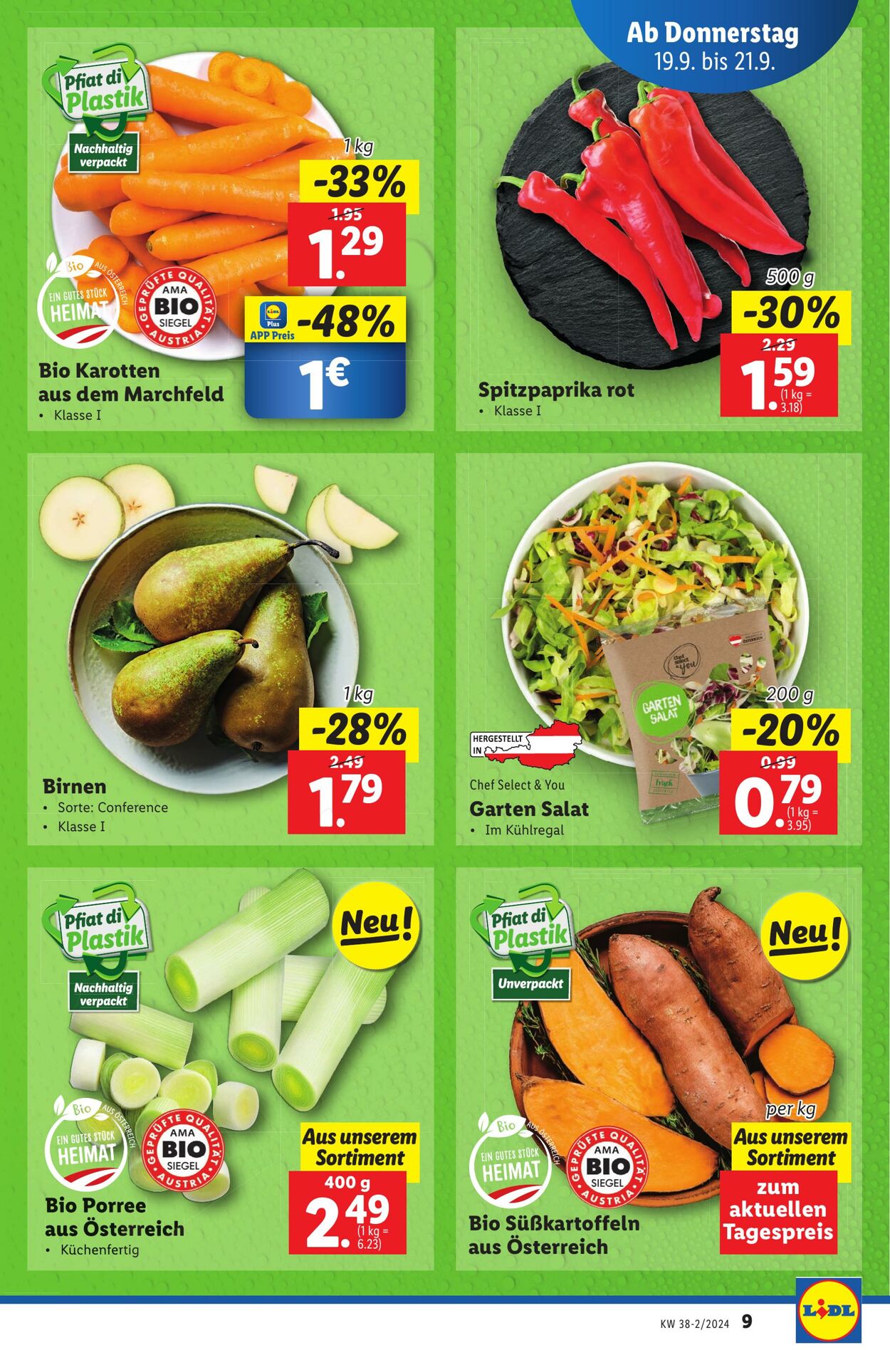 Prospekt Lidl 19.09.2024 - 25.09.2024