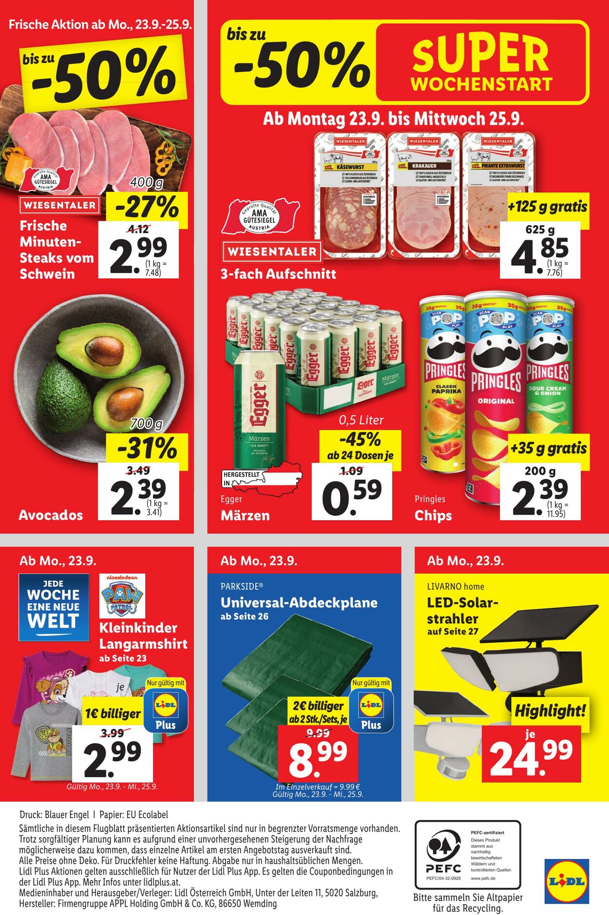 Prospekt Lidl 19.09.2024 - 25.09.2024