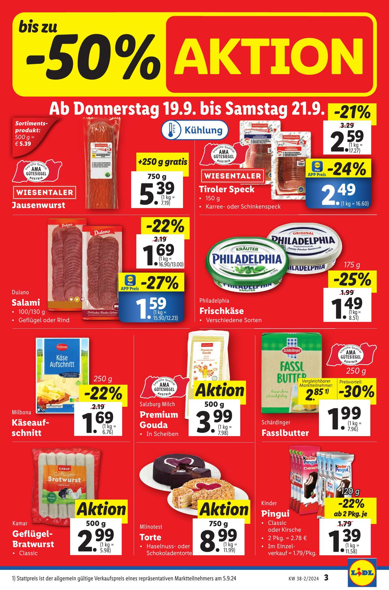 Prospekt Lidl 19.09.2024 - 25.09.2024