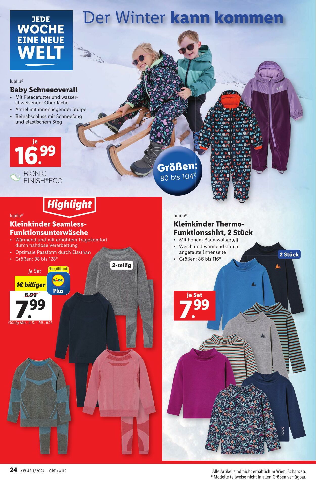 Prospekt Lidl 30.10.2024 - 06.11.2024