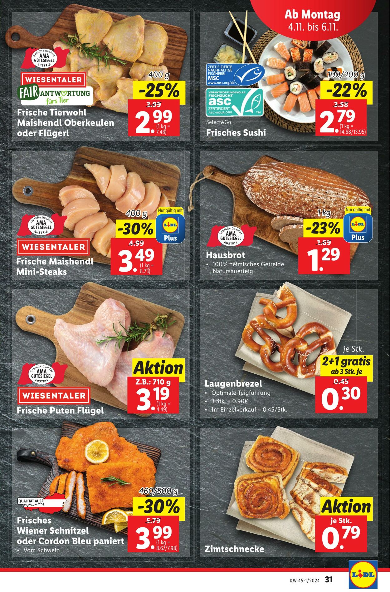 Prospekt Lidl 30.10.2024 - 06.11.2024