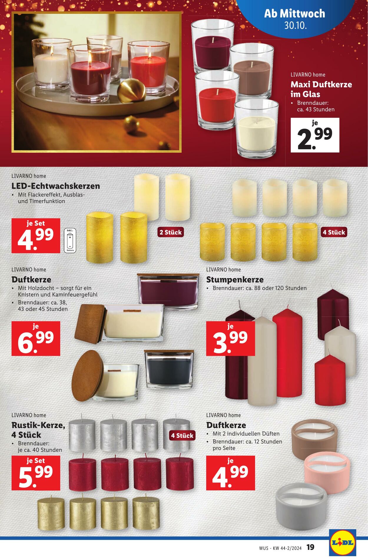 Prospekt Lidl 30.10.2024 - 06.11.2024