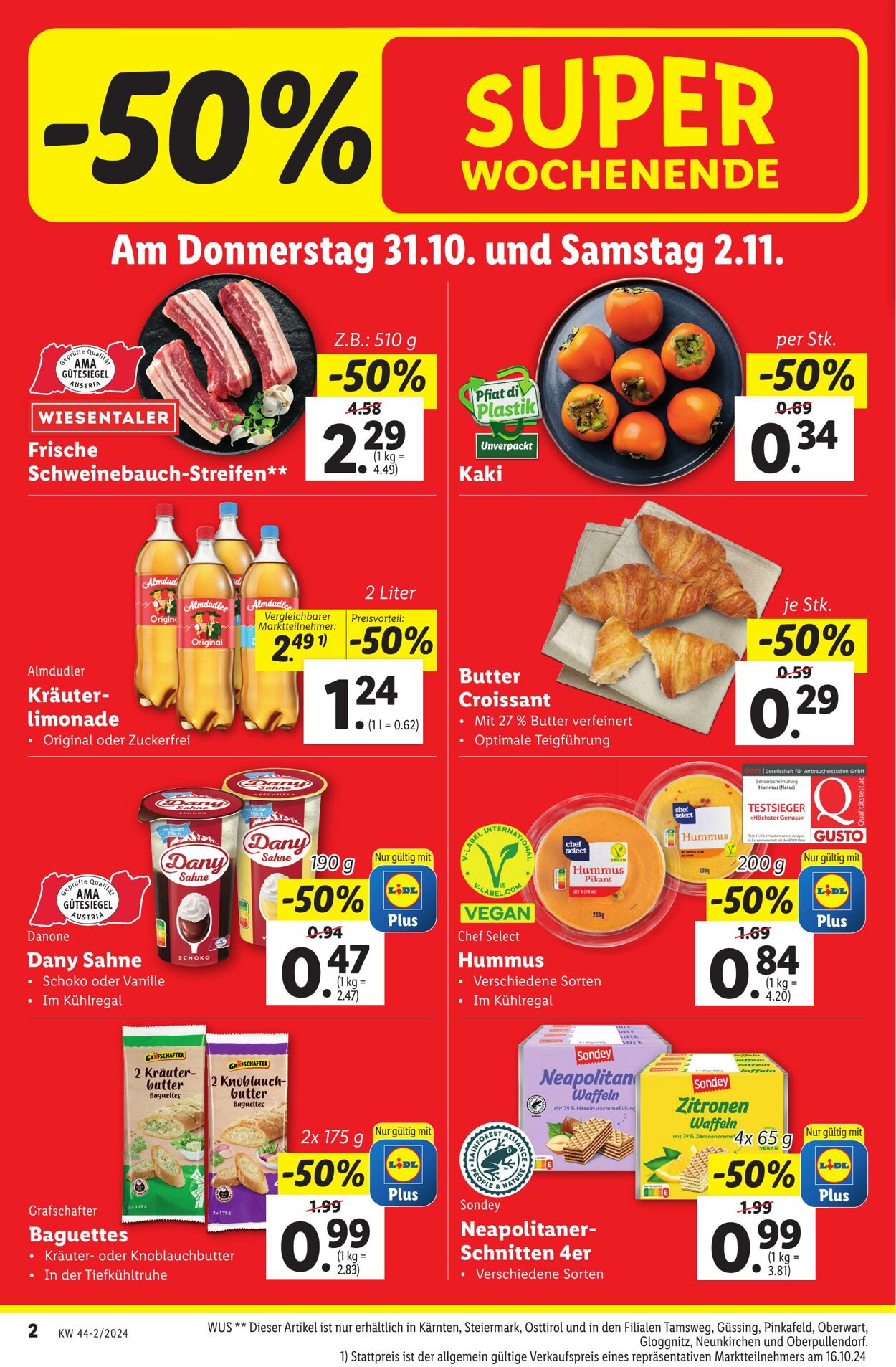 Prospekt Lidl 30.10.2024 - 06.11.2024