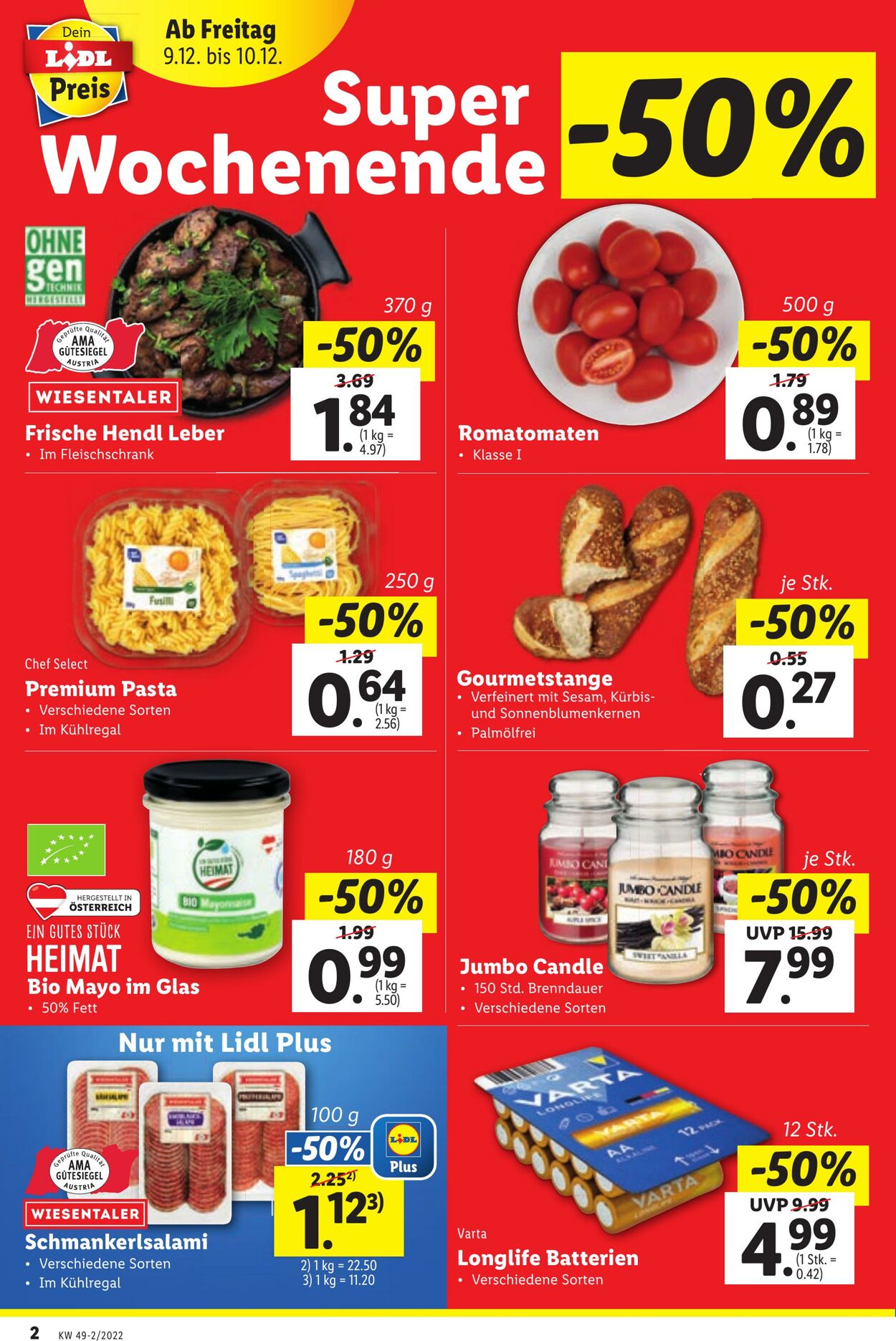 Prospekt Lidl 07.12.2022 - 14.12.2022