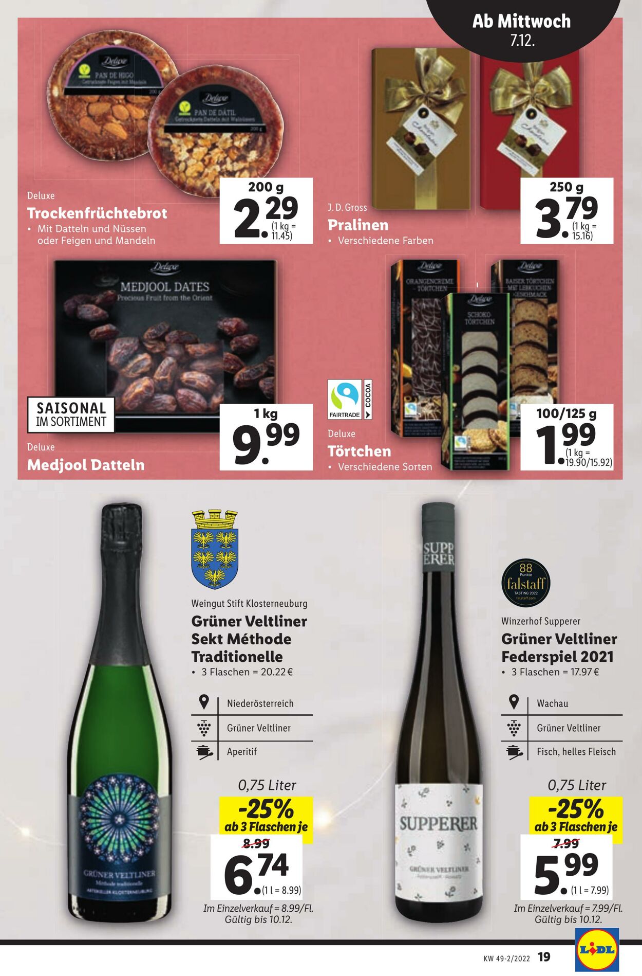 Prospekt Lidl 07.12.2022 - 14.12.2022