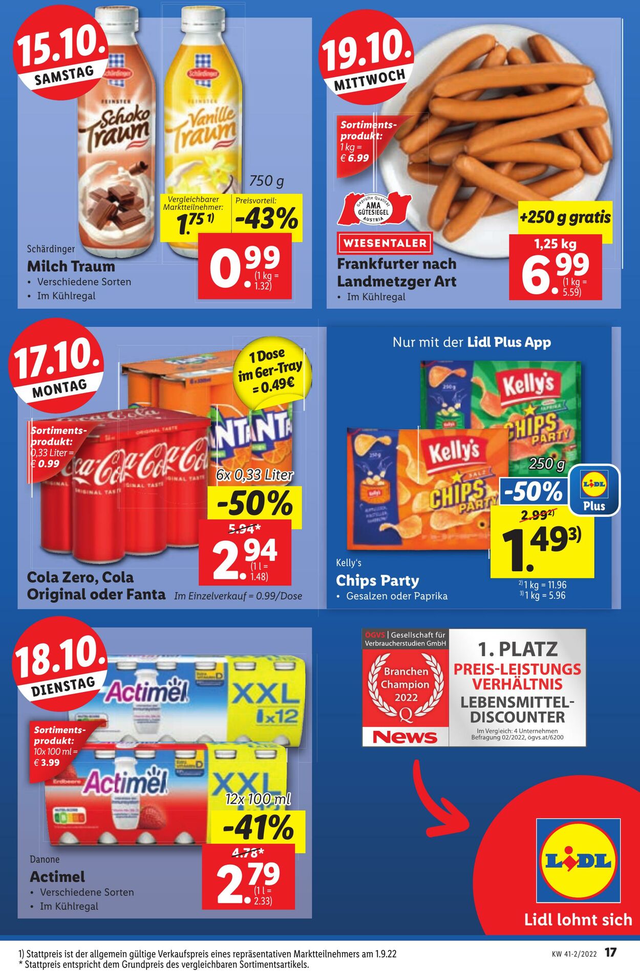 Prospekt Lidl 13.10.2022 - 19.10.2022