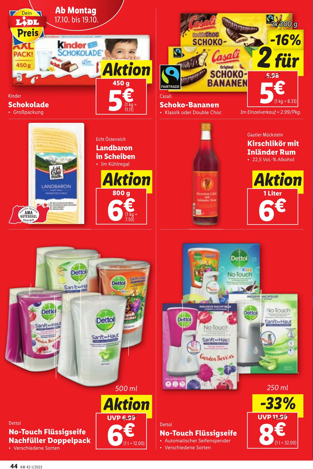 Prospekt Lidl 13.10.2022 - 19.10.2022