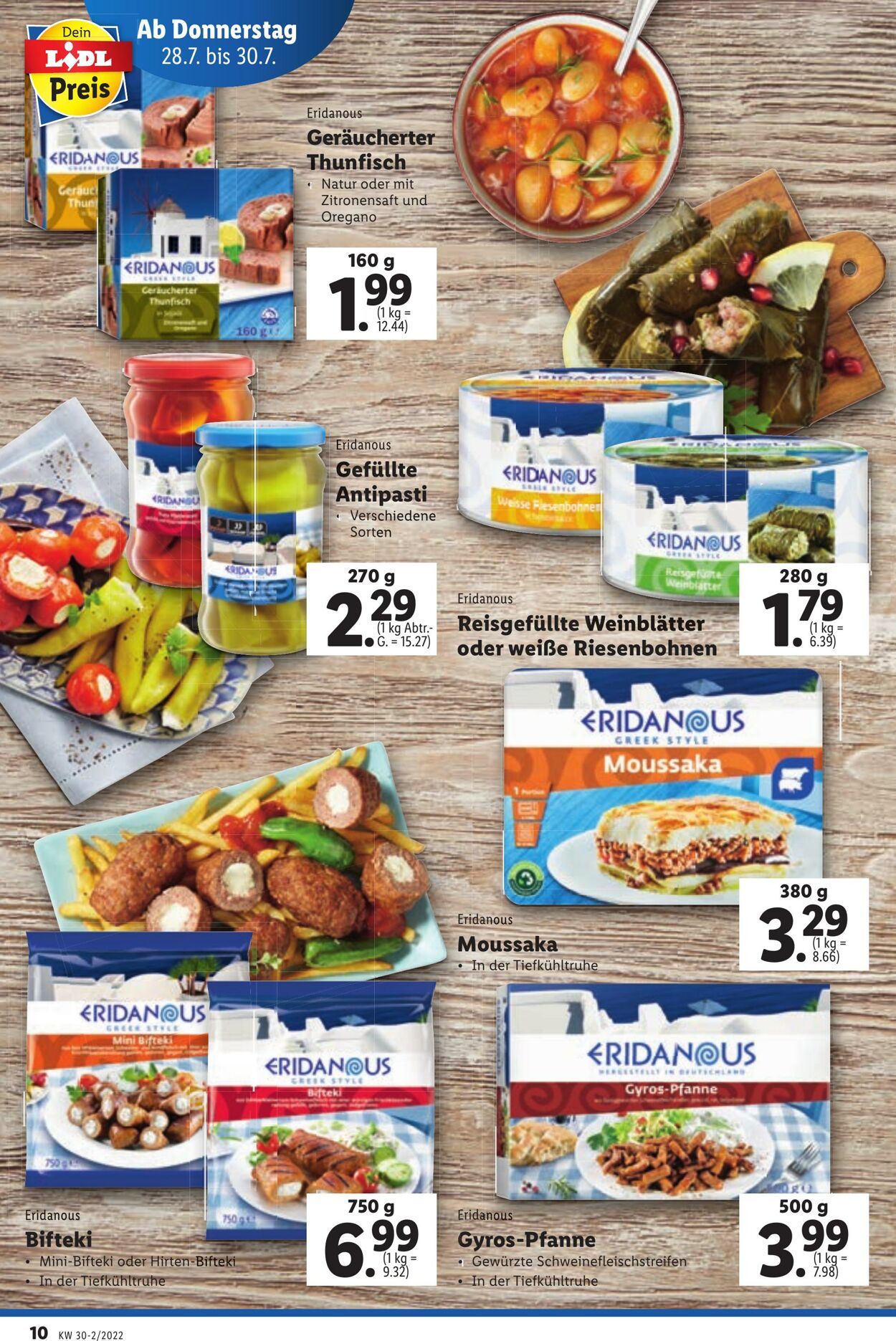 Prospekt Lidl 28.07.2022 - 03.08.2022