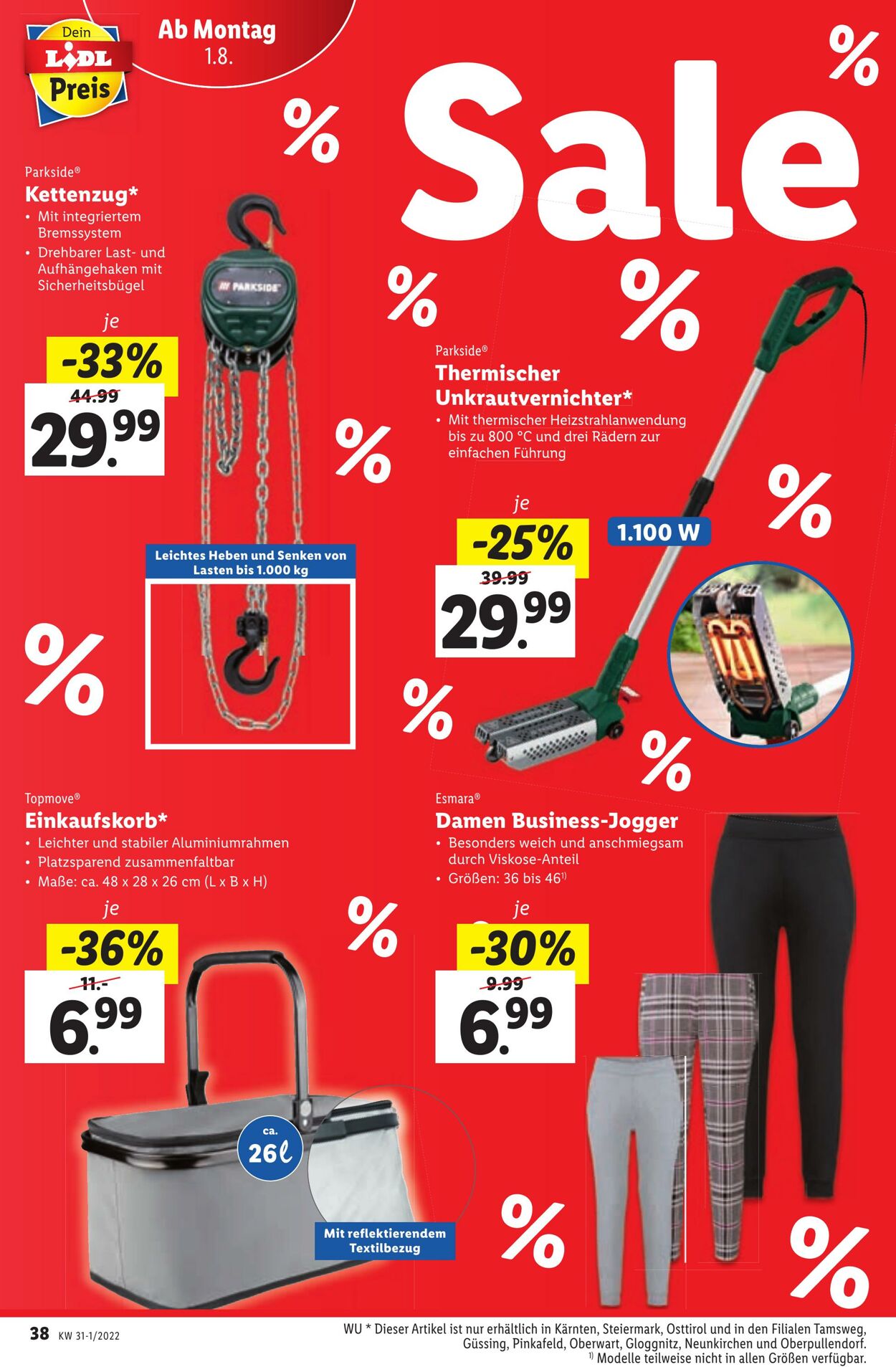 Prospekt Lidl 28.07.2022 - 03.08.2022