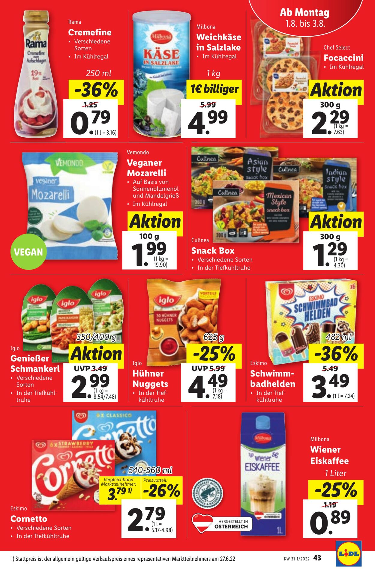 Prospekt Lidl 28.07.2022 - 03.08.2022