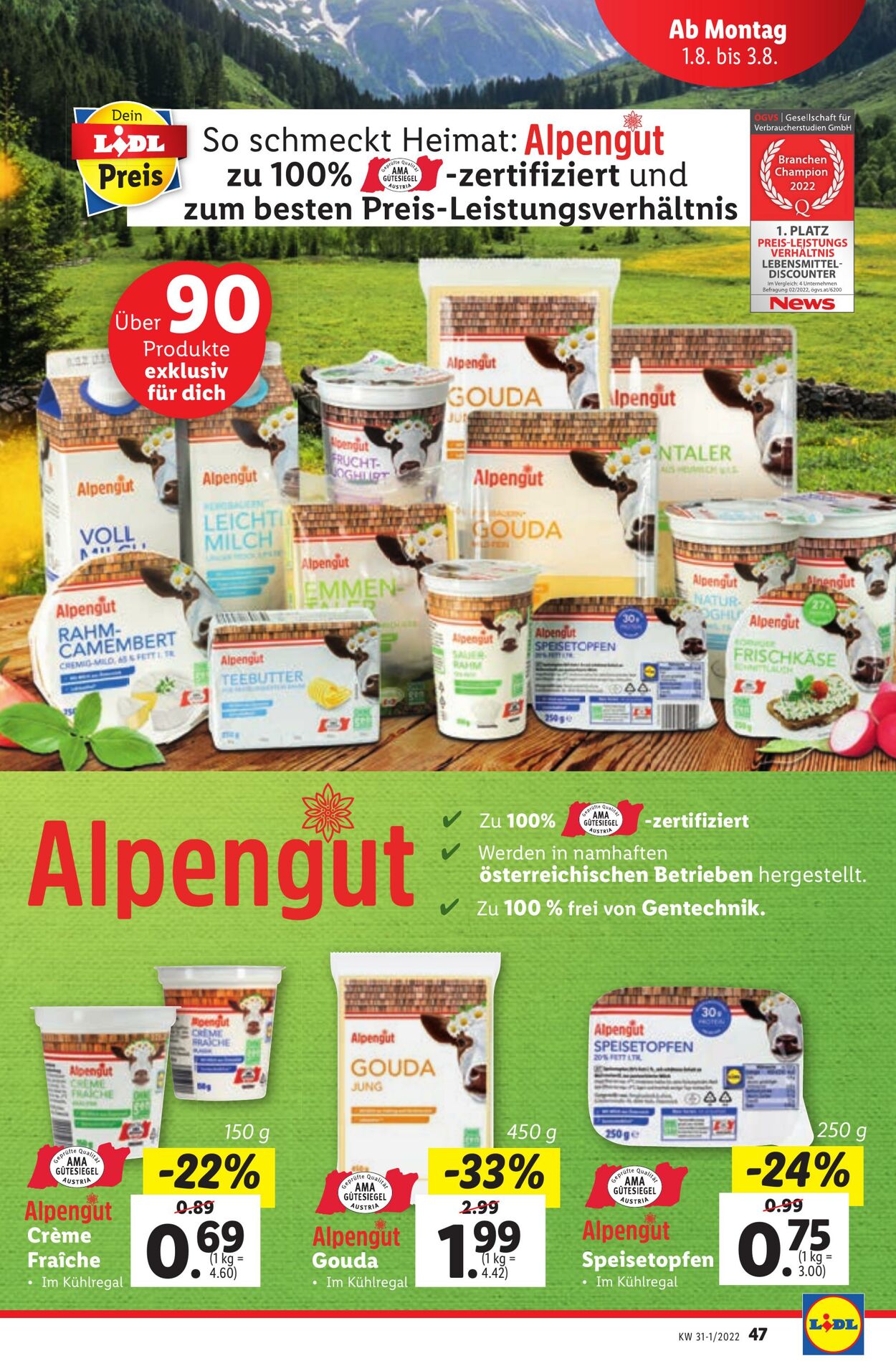 Prospekt Lidl 28.07.2022 - 03.08.2022