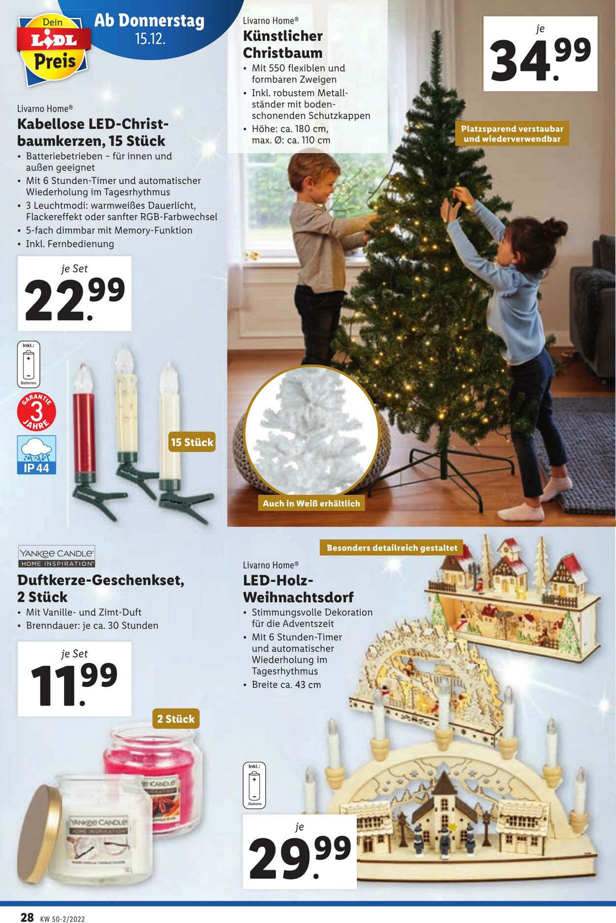 Prospekt Lidl 15.12.2022 - 21.12.2022