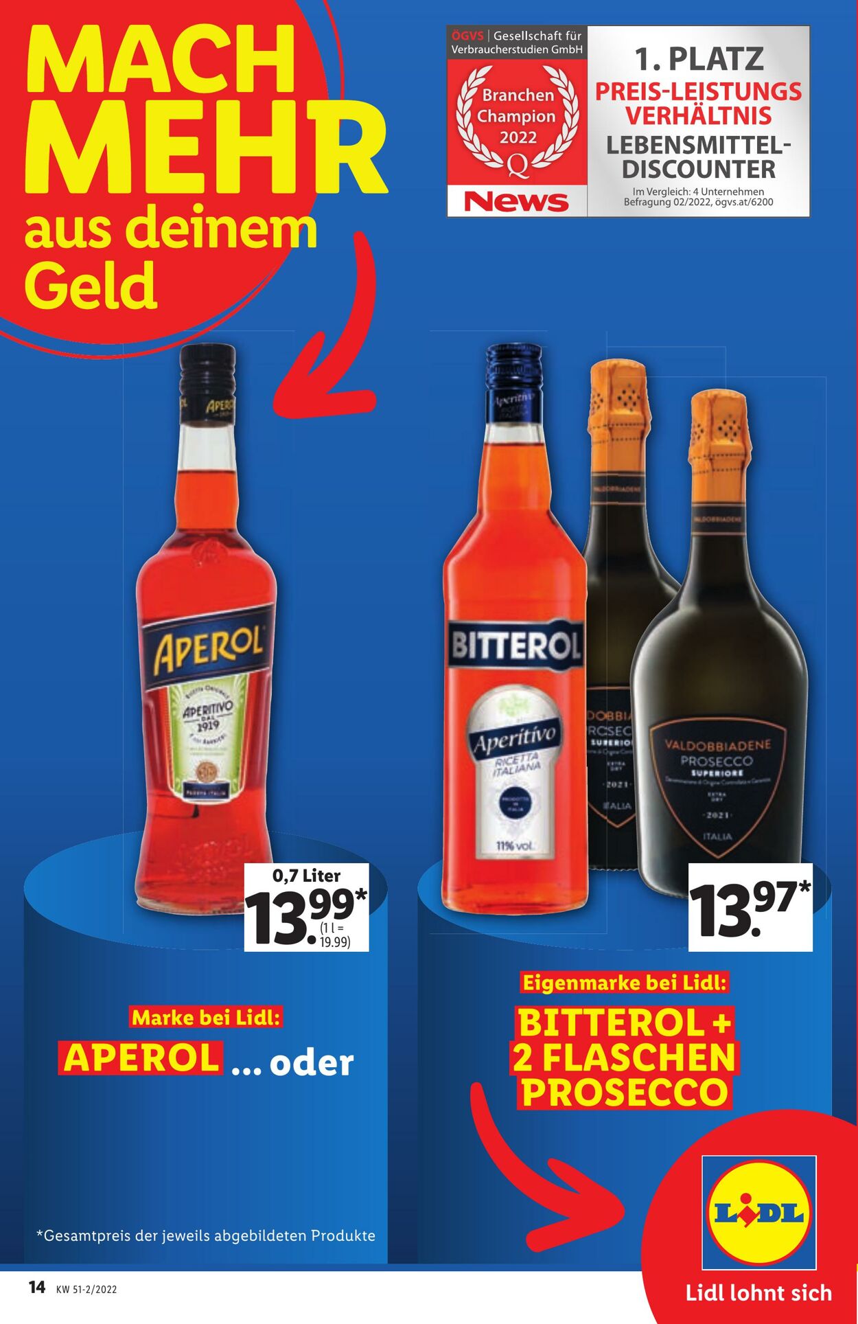 Prospekt Lidl 22.12.2022 - 28.12.2022