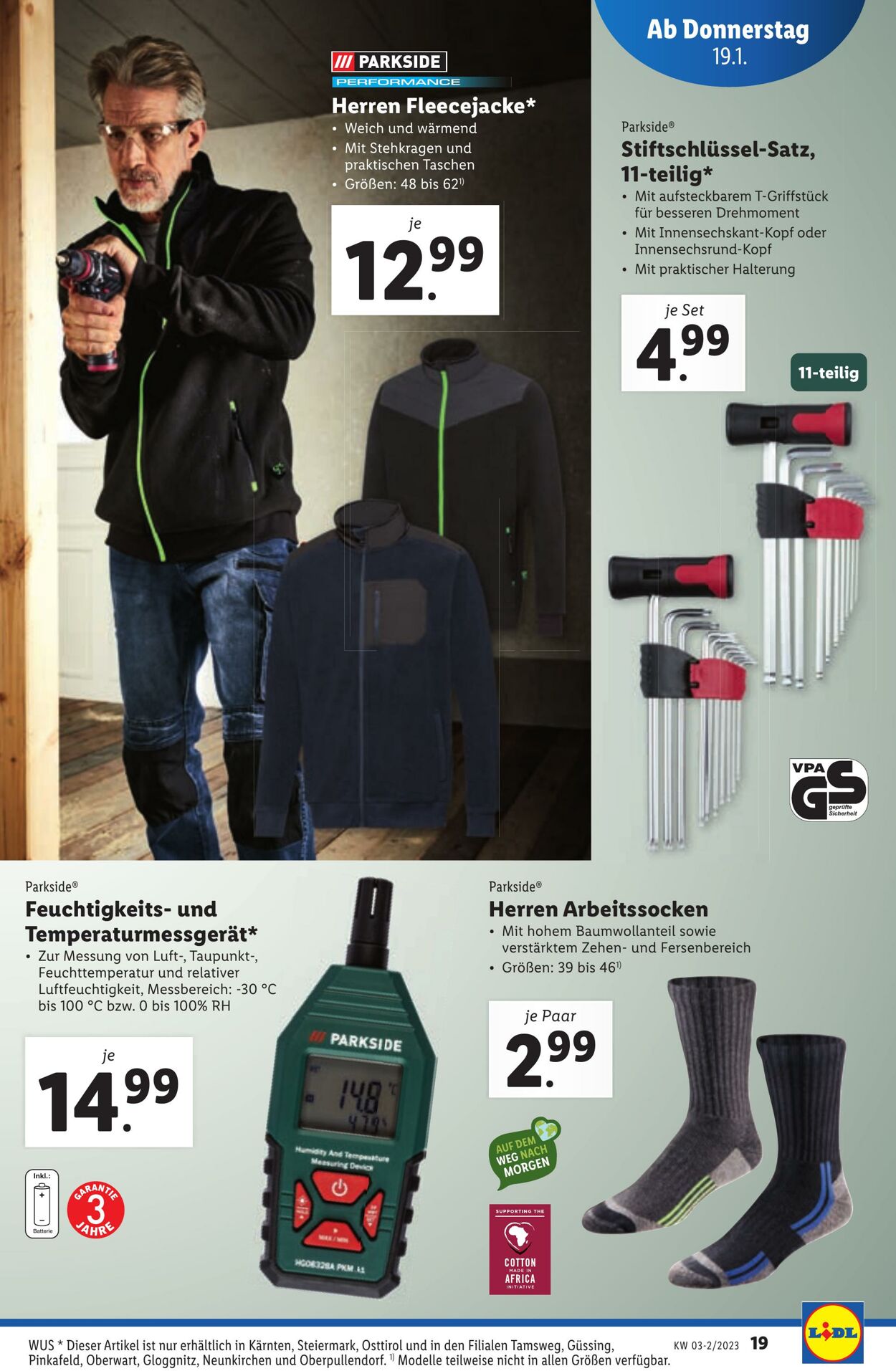 Prospekt Lidl 19.01.2023 - 25.01.2023