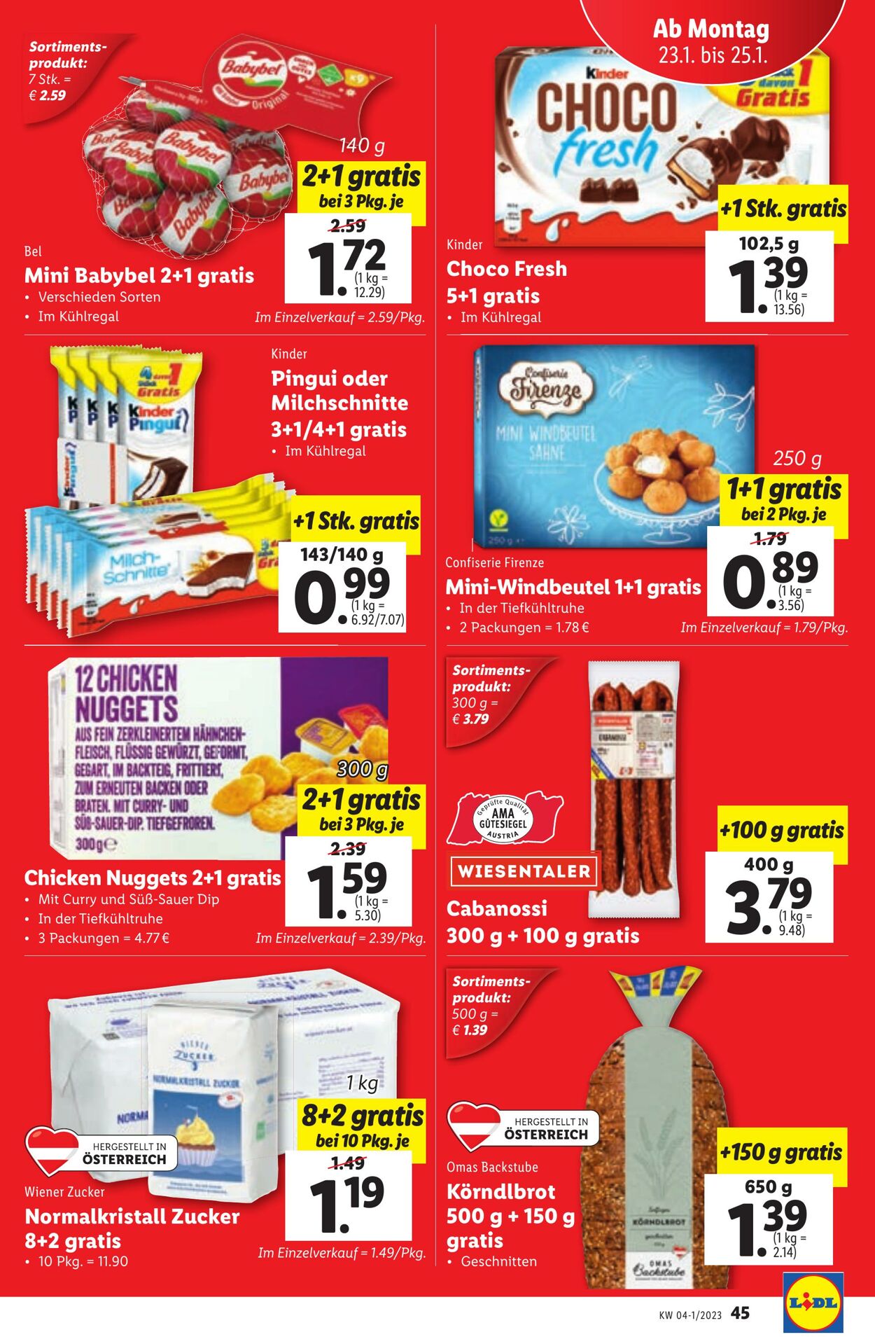 Prospekt Lidl 19.01.2023 - 25.01.2023