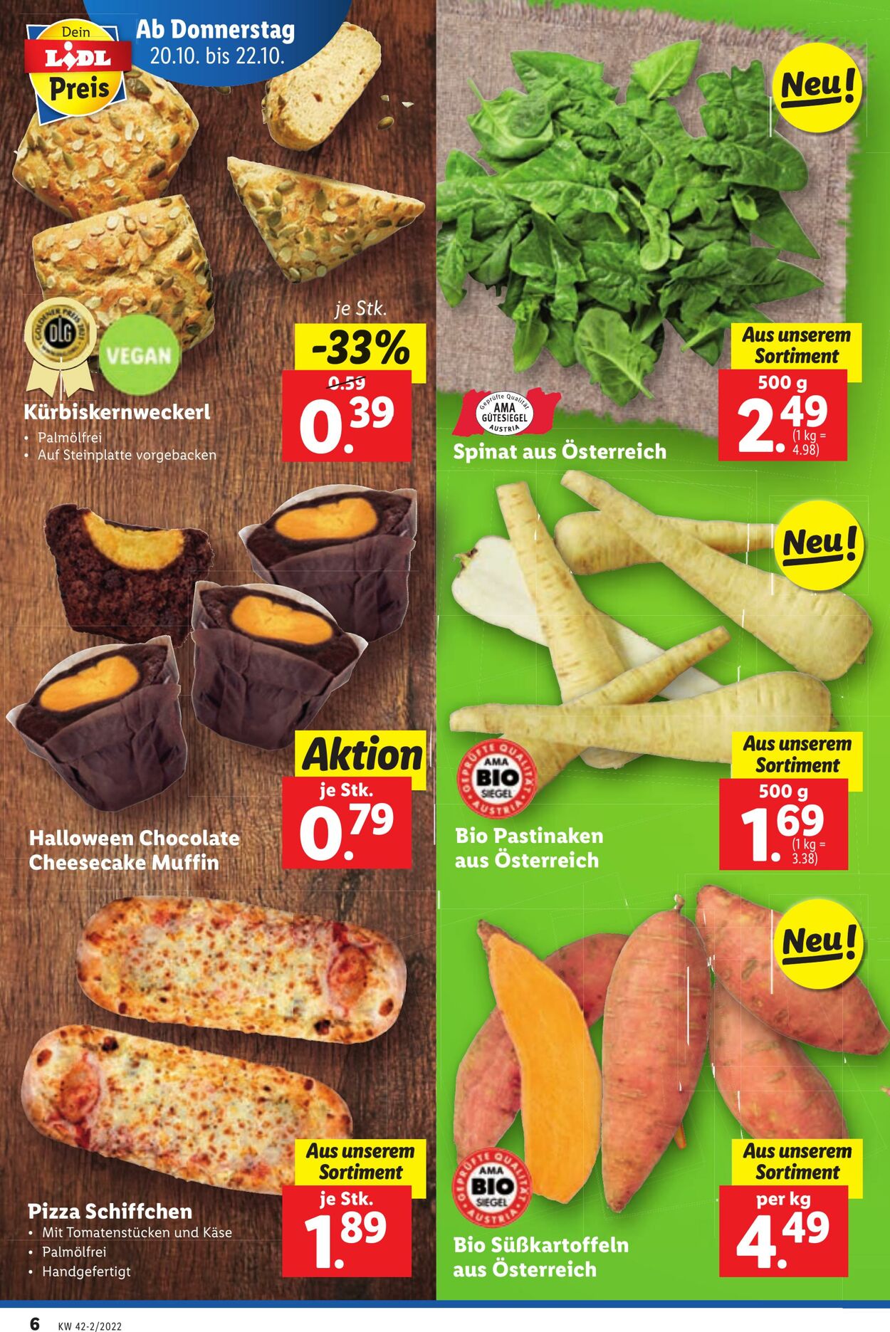 Prospekt Lidl 20.10.2022 - 25.10.2022