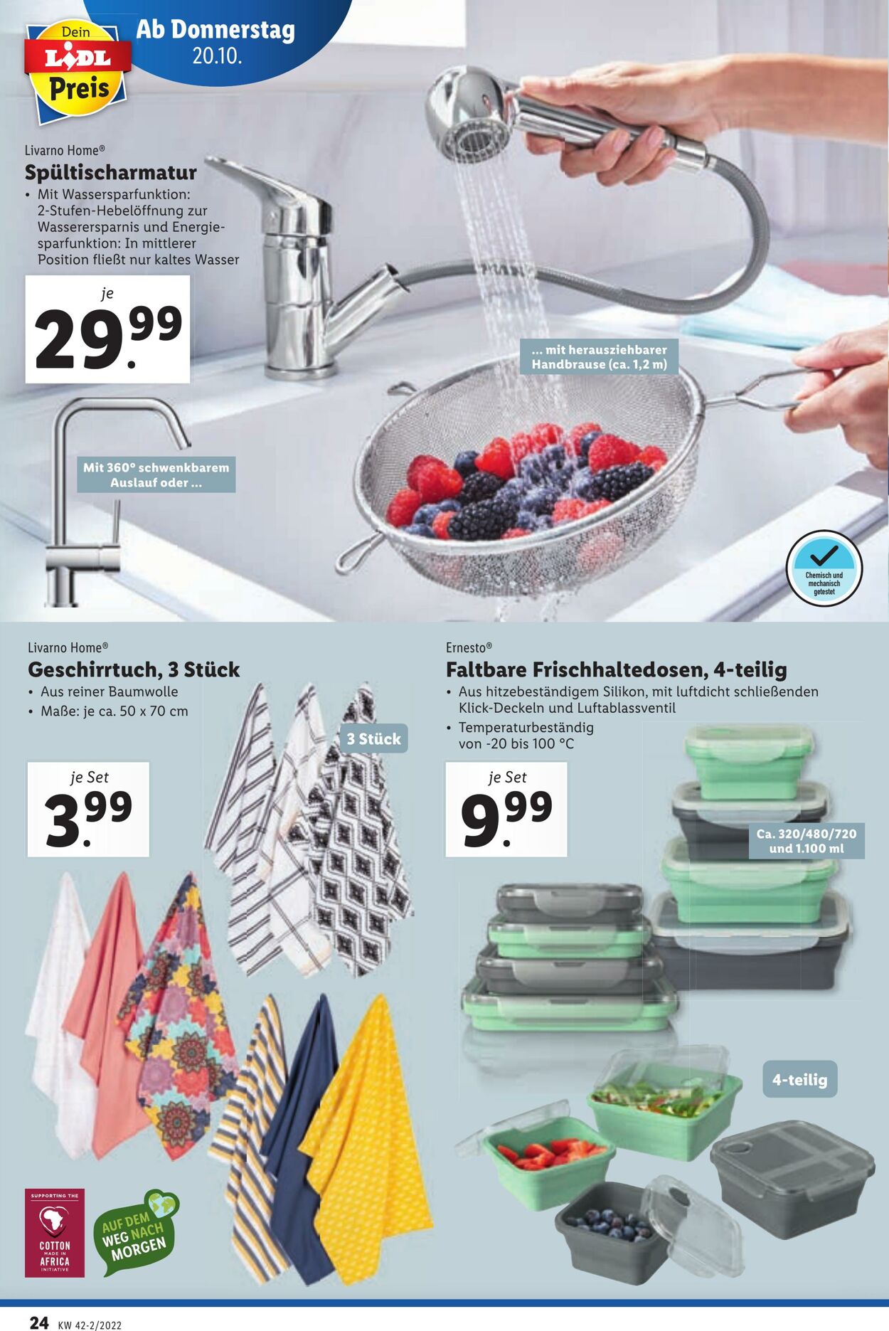 Prospekt Lidl 20.10.2022 - 25.10.2022