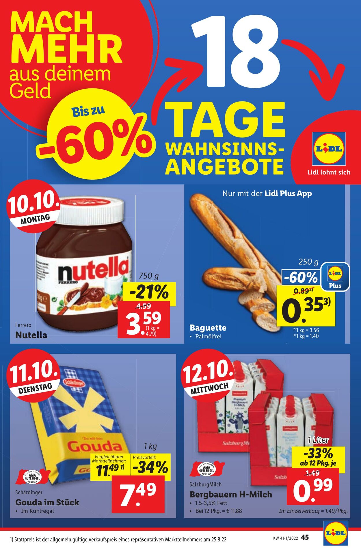 Prospekt Lidl 06.10.2022 - 12.10.2022