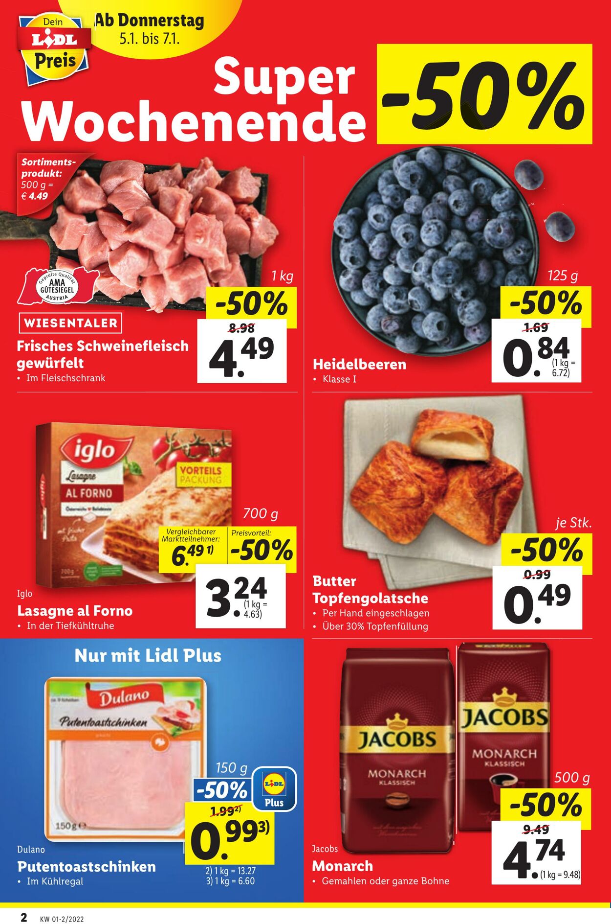 Prospekt Lidl 04.01.2023 - 11.01.2023