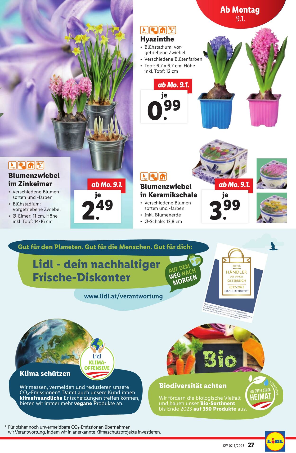 Prospekt Lidl 04.01.2023 - 11.01.2023