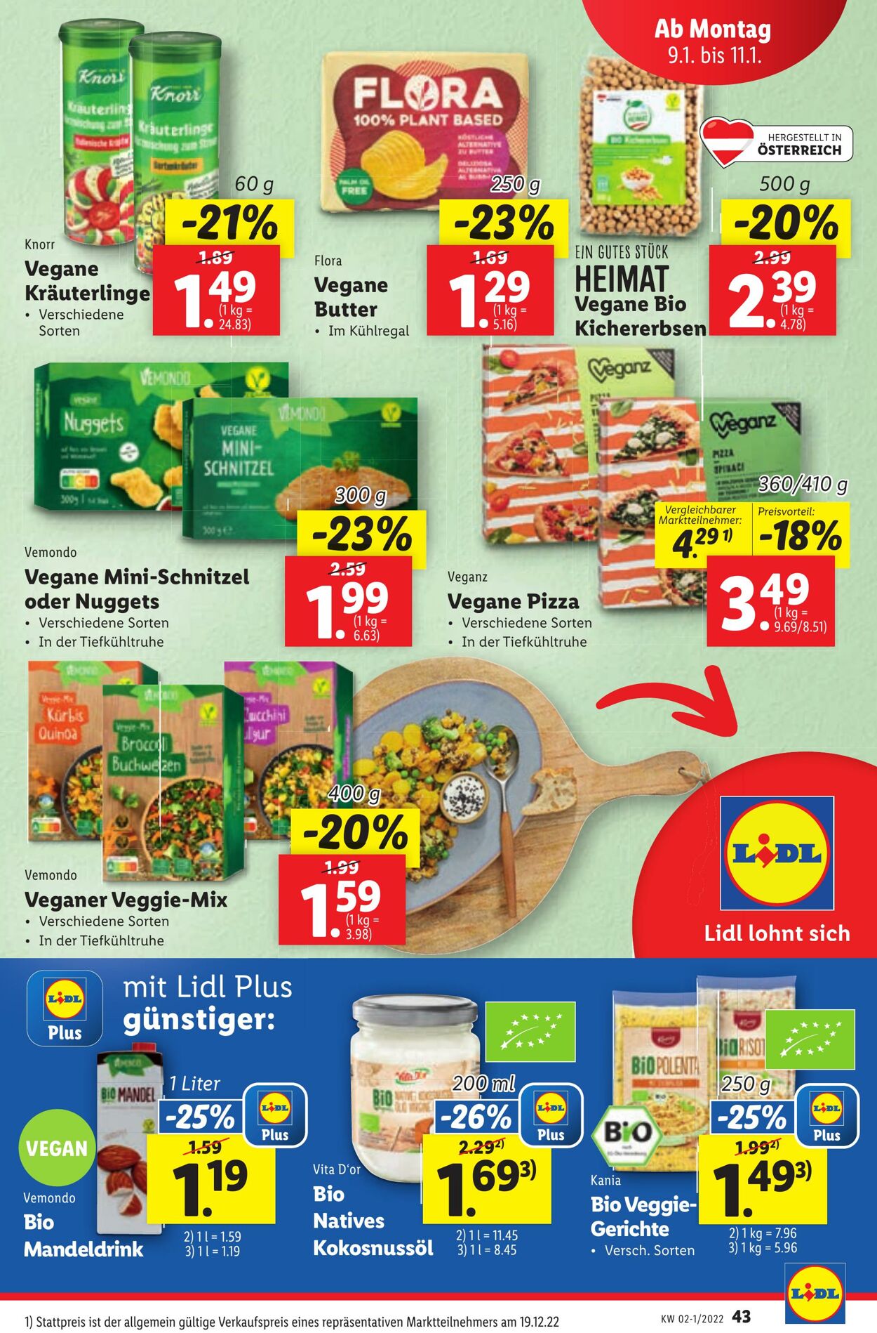 Prospekt Lidl 04.01.2023 - 11.01.2023