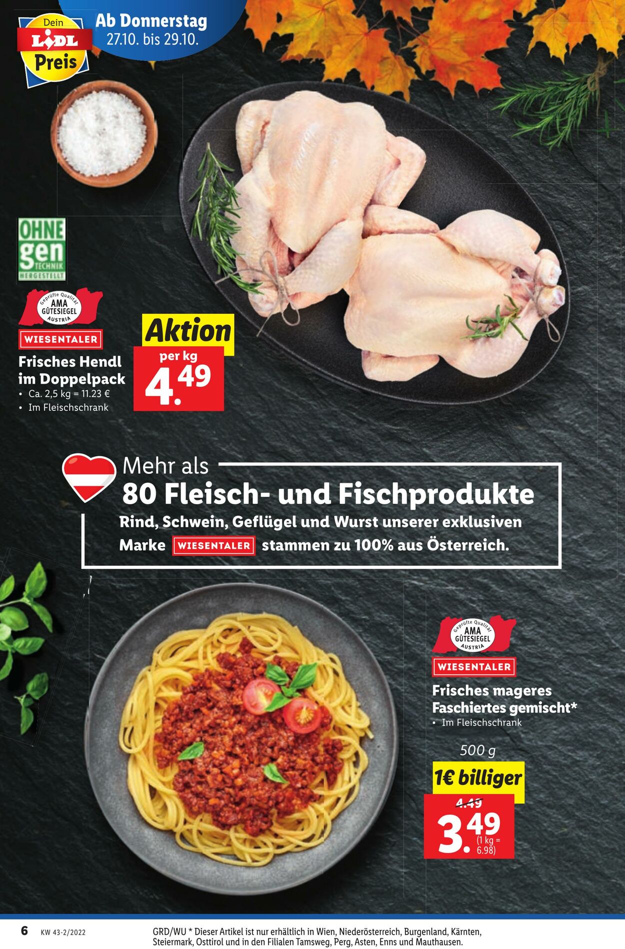 Prospekt Lidl 27.10.2022 - 02.11.2022