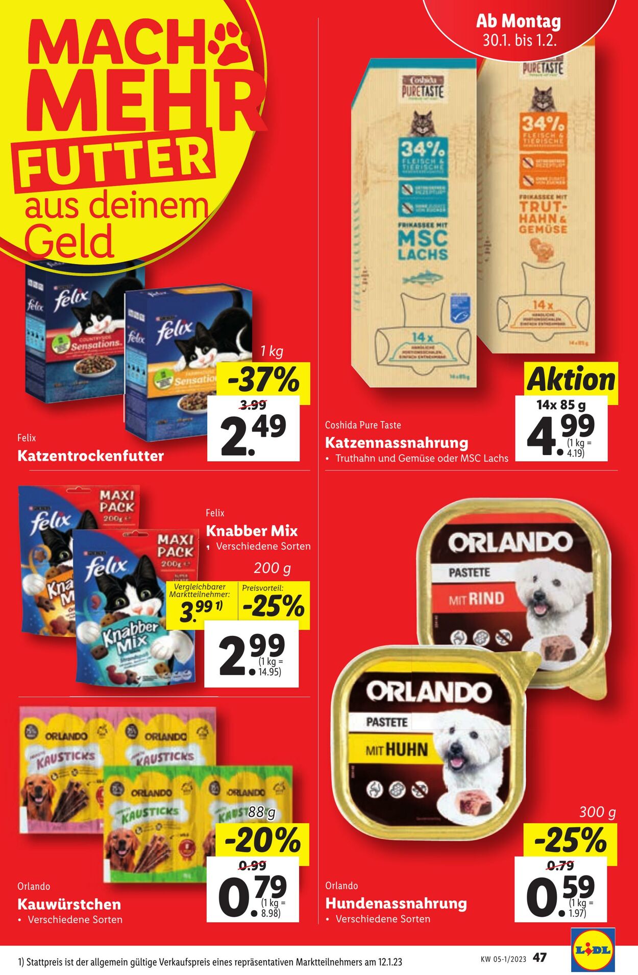 Prospekt Lidl 26.01.2023 - 01.02.2023