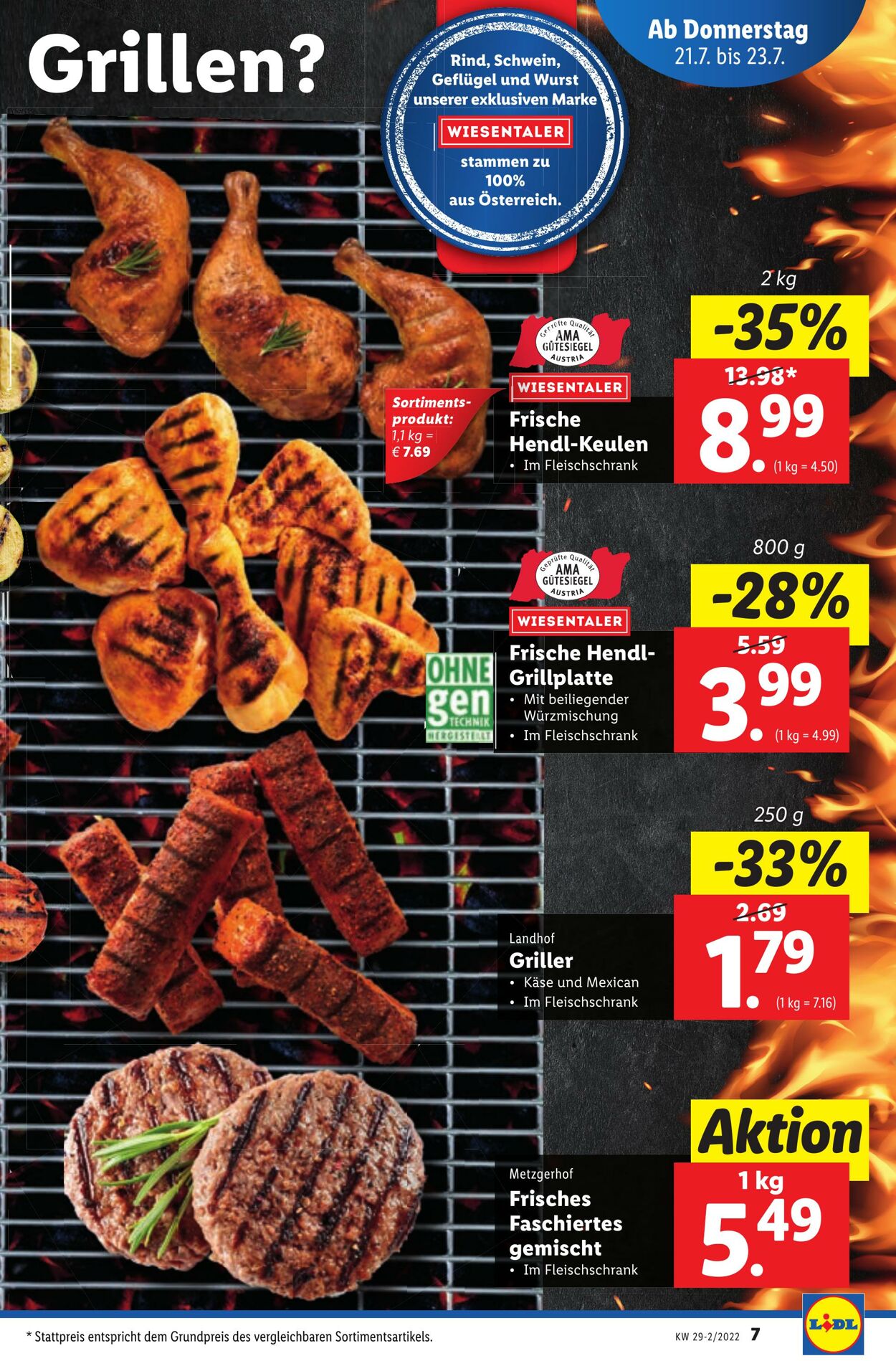 Prospekt Lidl 21.07.2022 - 27.07.2022