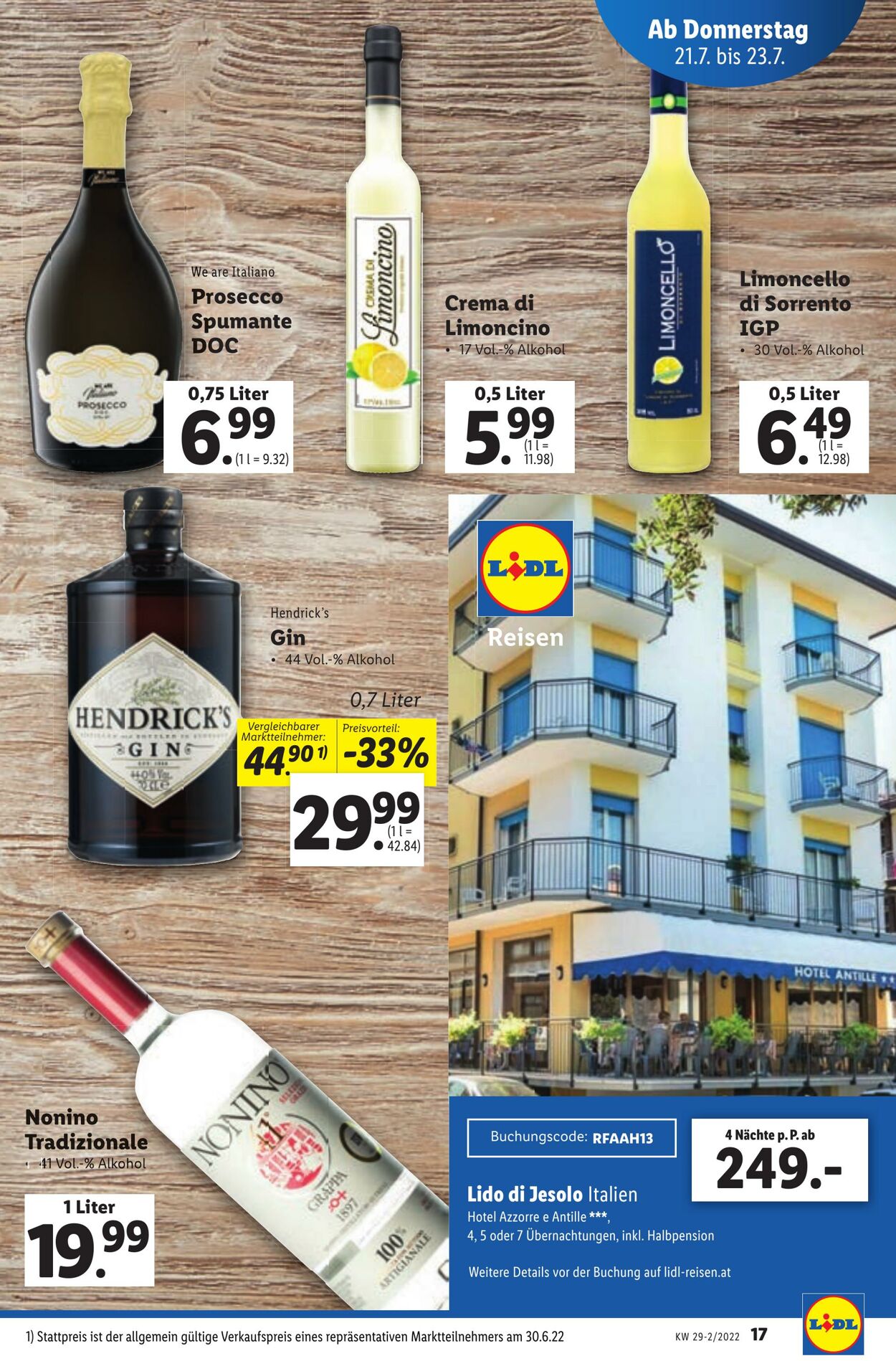 Prospekt Lidl 21.07.2022 - 27.07.2022